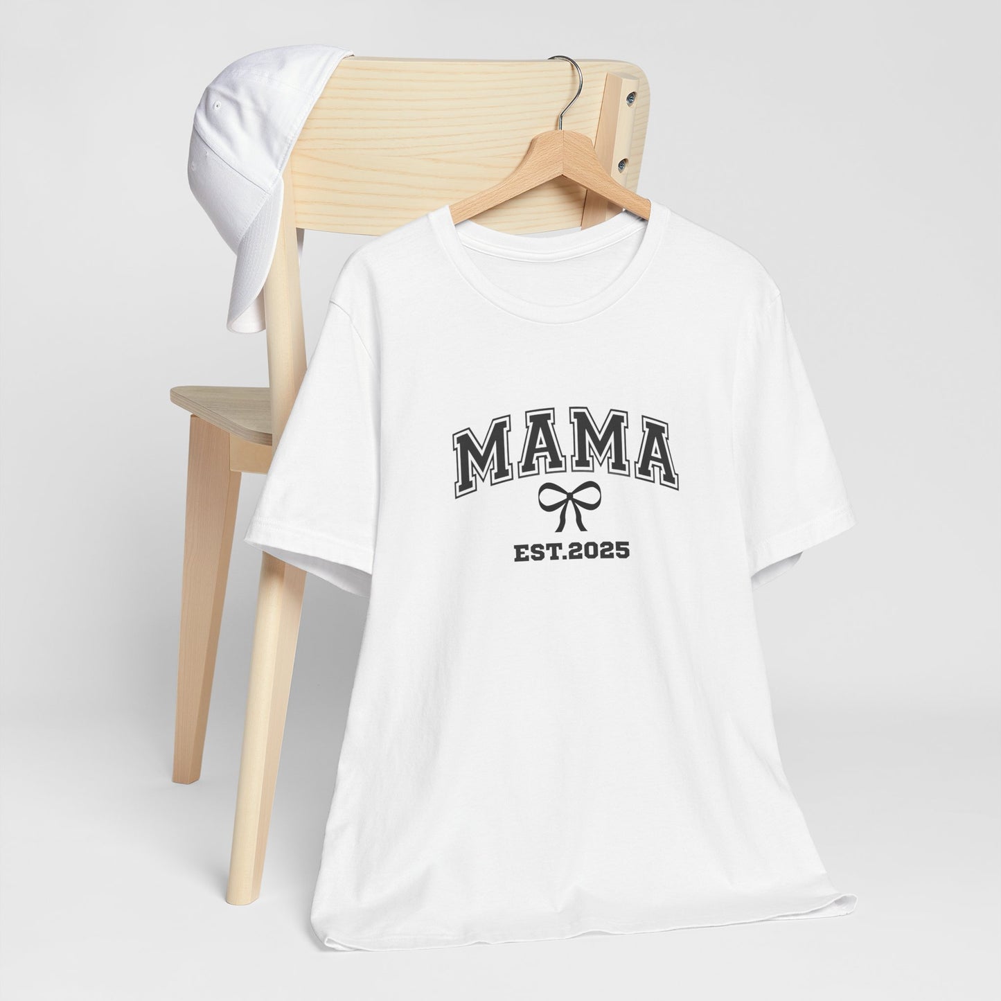 Unisex Jersey Short Sleeve Tee- MAMA EST 2025