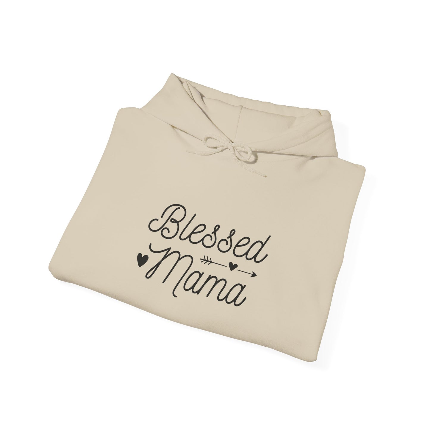 Unisex Hooded Sweatshirt- Blessed Mama