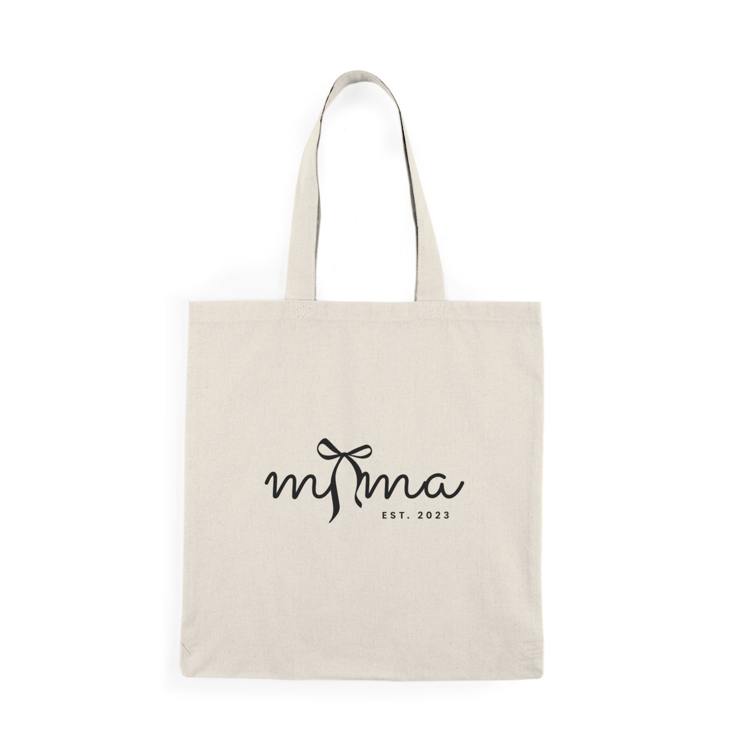 Natural Tote Bag - MAMA EST 2023