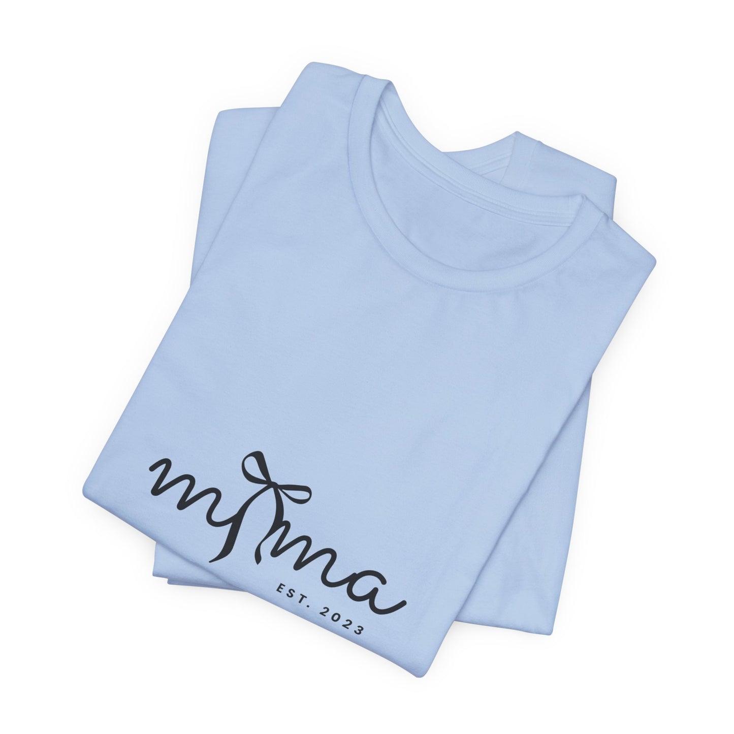 Unisex Jersey Short Sleeve Tee- MAMA EST 2023