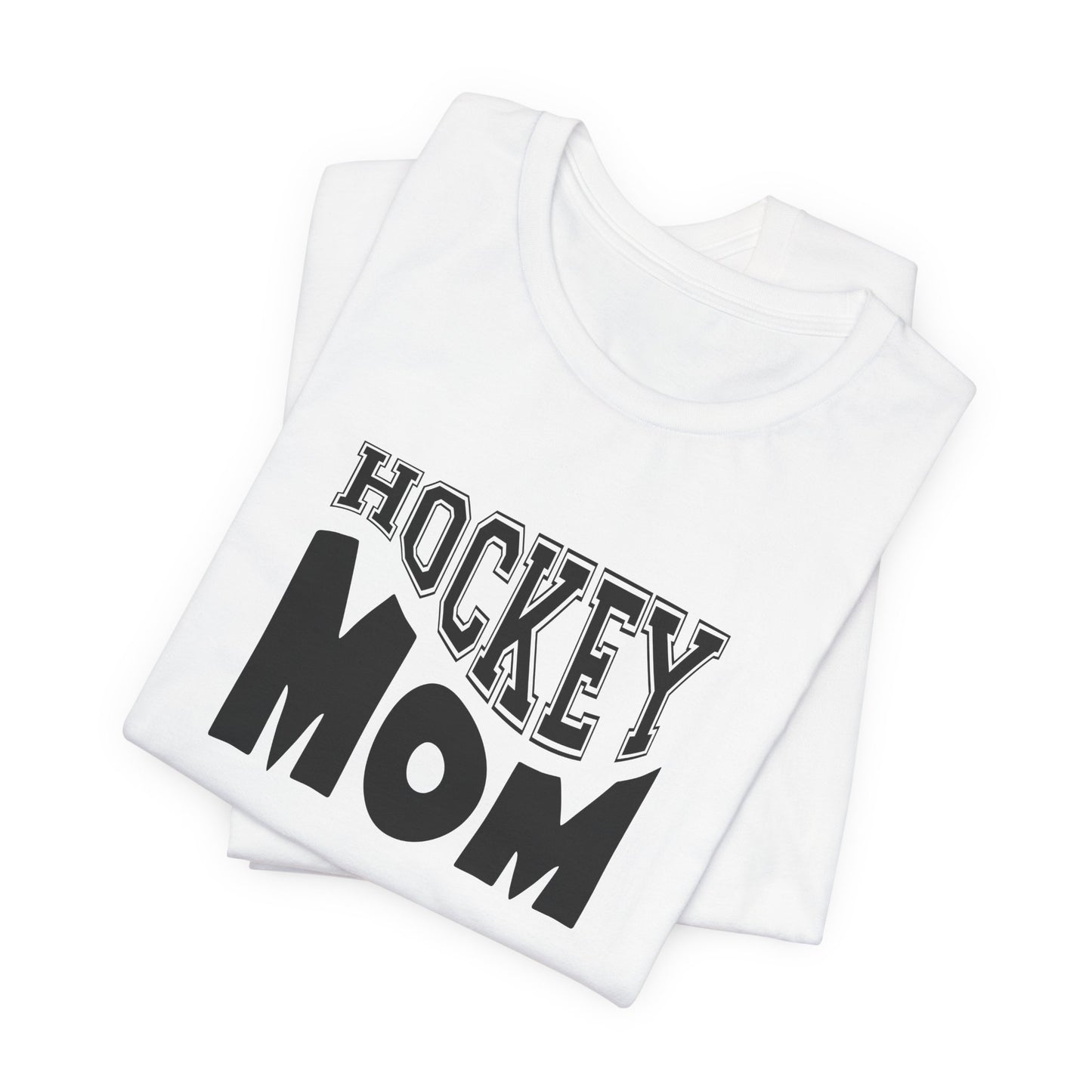 Unisex Jersey Short Sleeve Tee- HOCKEY MOM