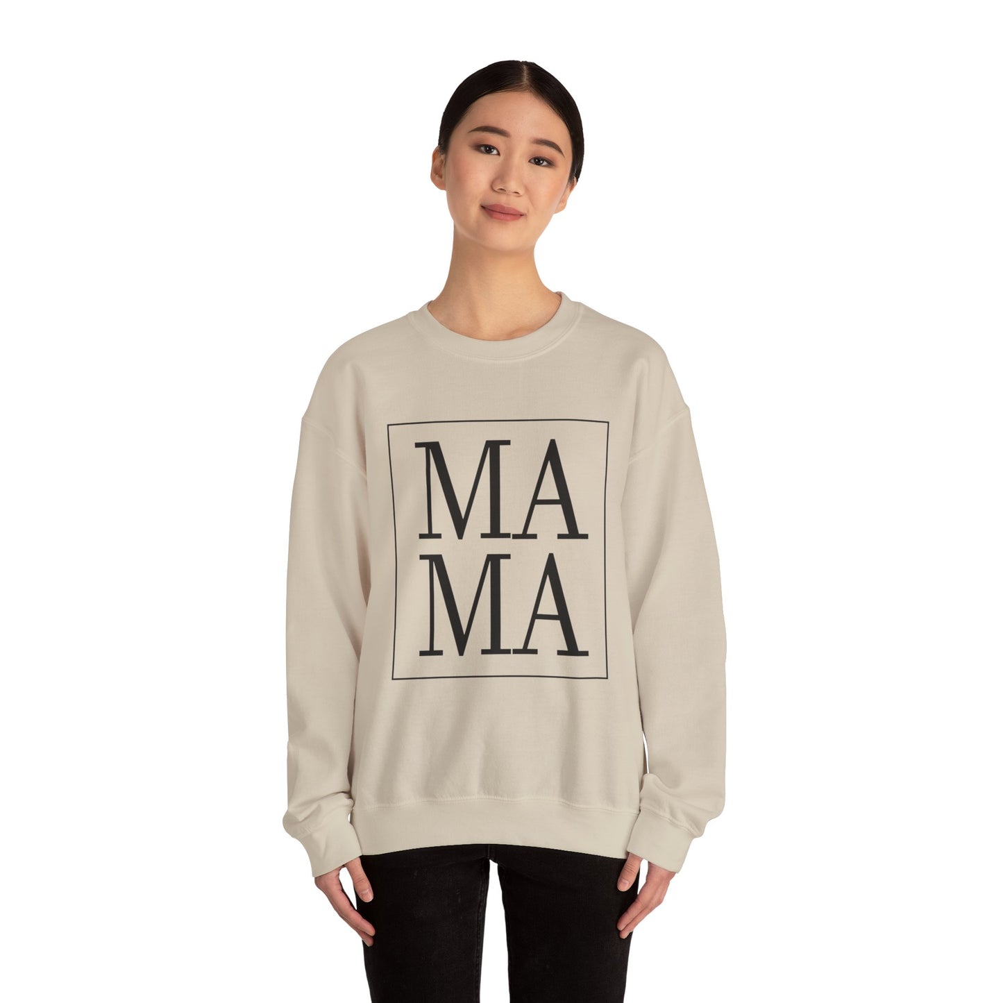 Unisex Sweatshirt with print of MAMA