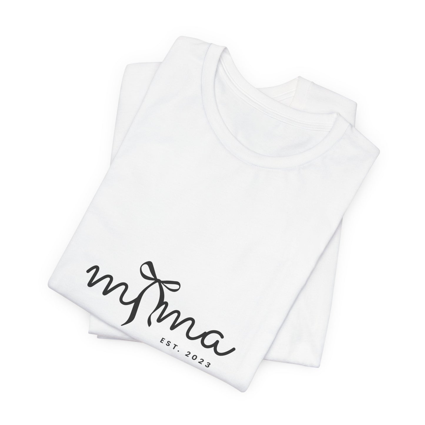 Unisex Jersey Short Sleeve Tee- MAMA EST 2023