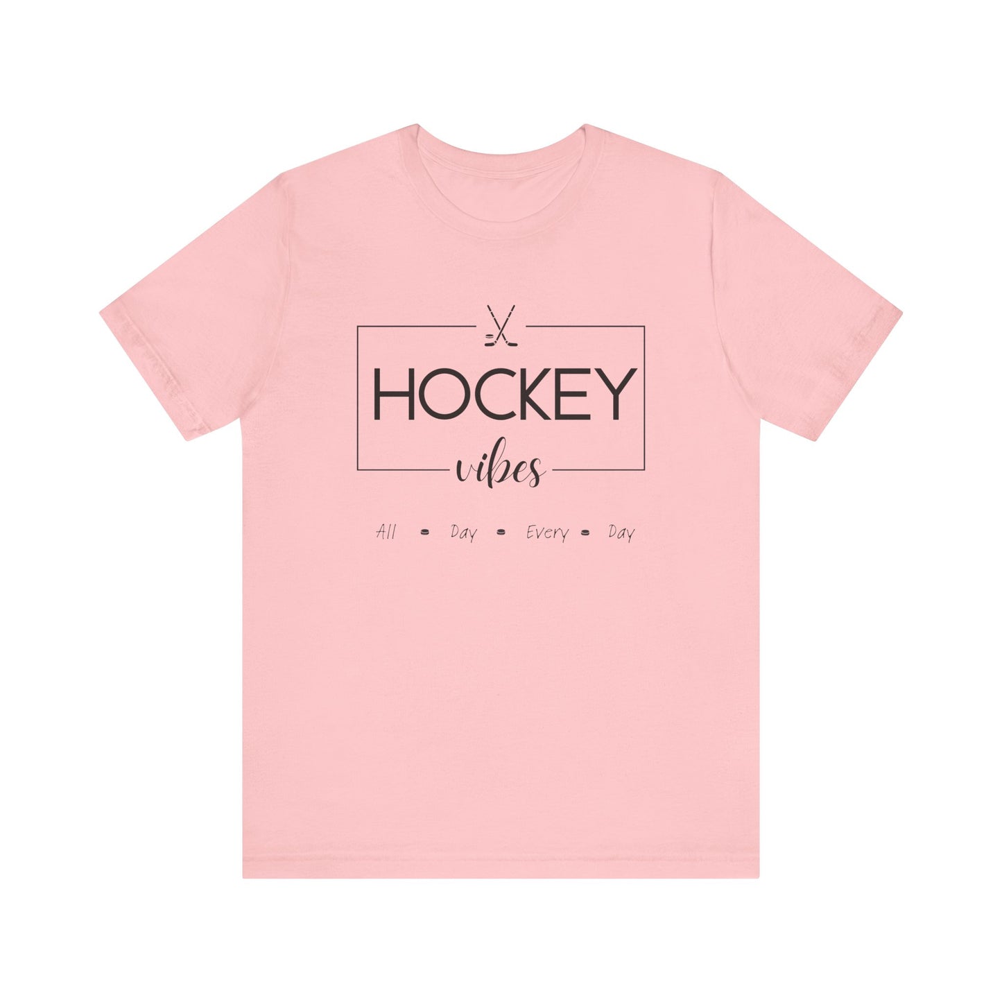 Unisex Jersey Short Sleeve Tee- Hockey Vibes