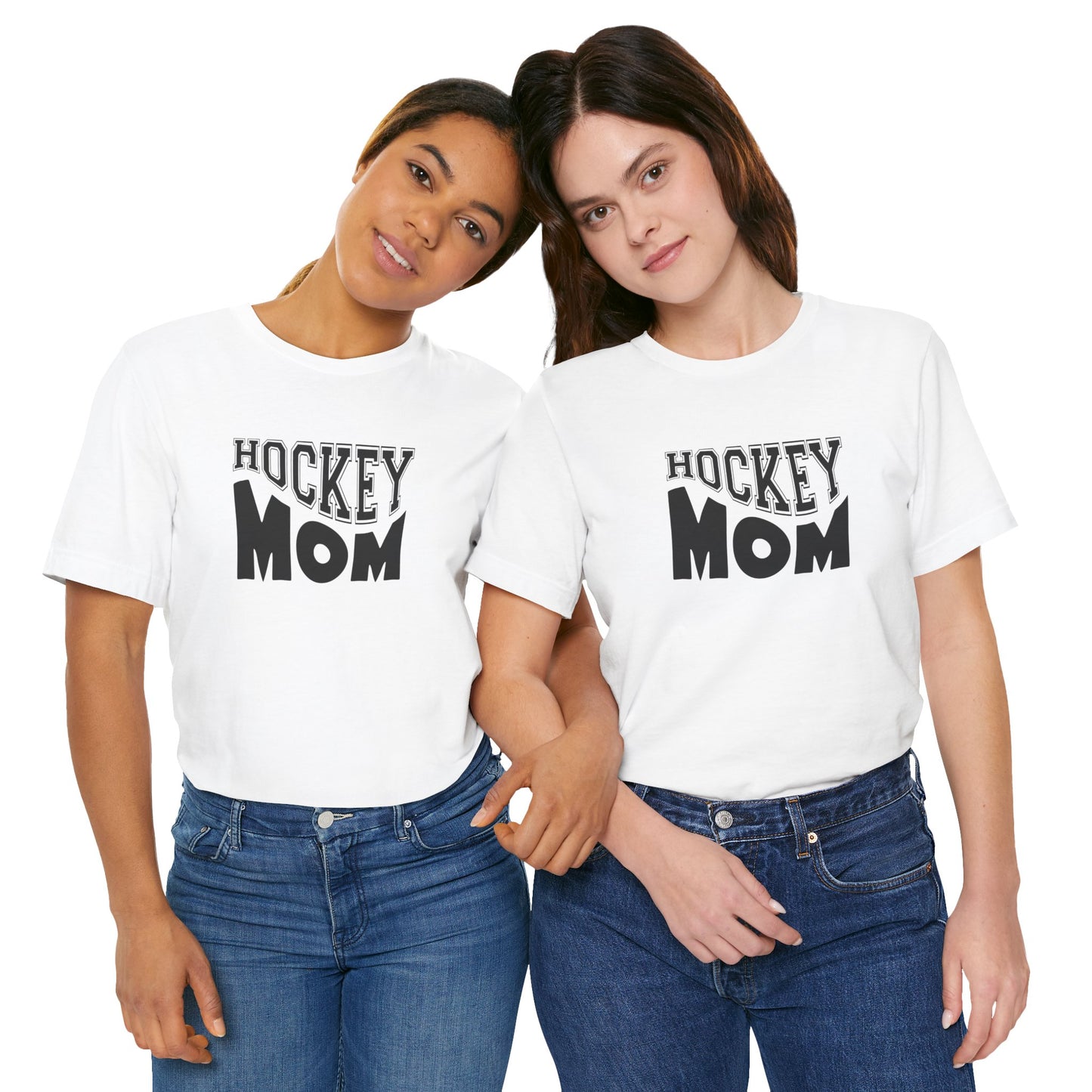 Unisex Jersey Short Sleeve Tee- HOCKEY MOM