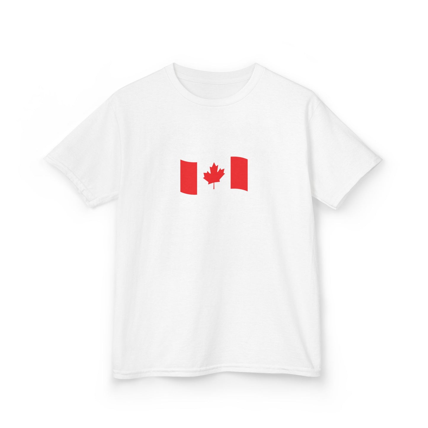 Kids Cotton Tshirt- Canadian Flag