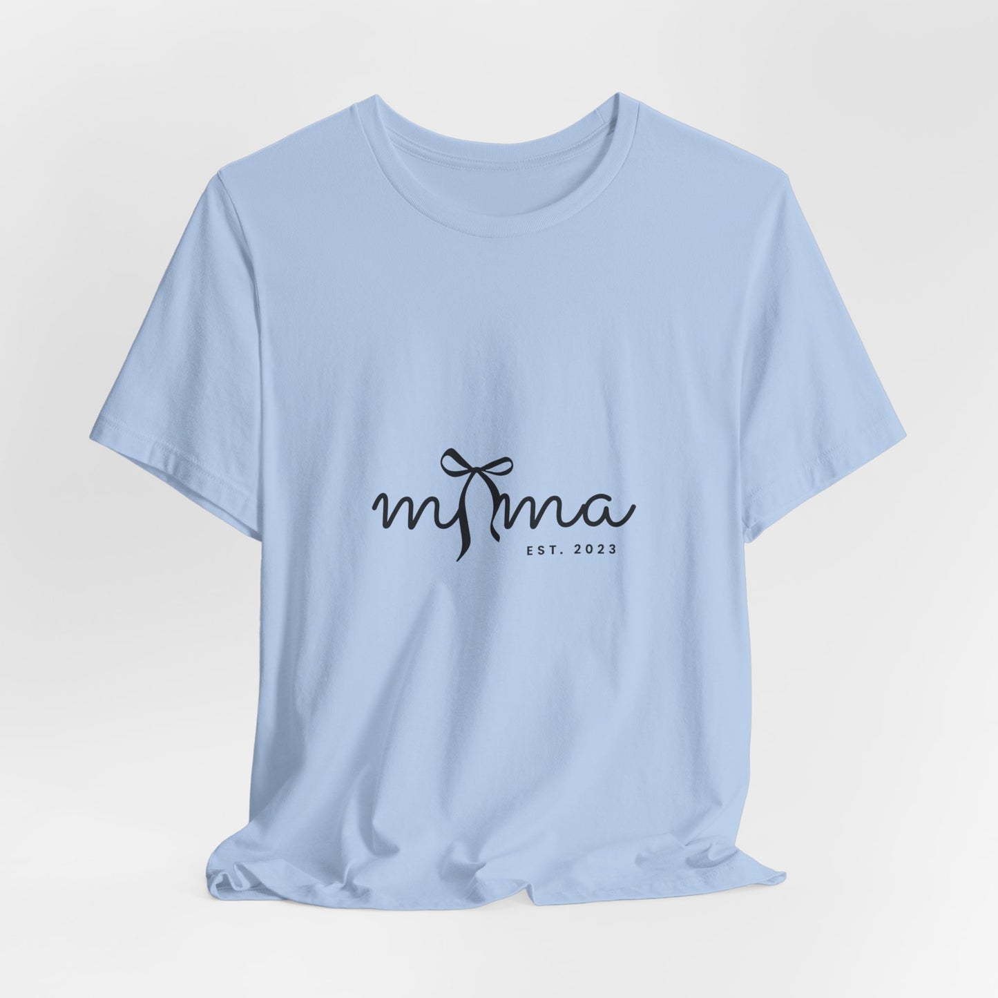 Unisex Jersey Short Sleeve Tee- MAMA EST 2023