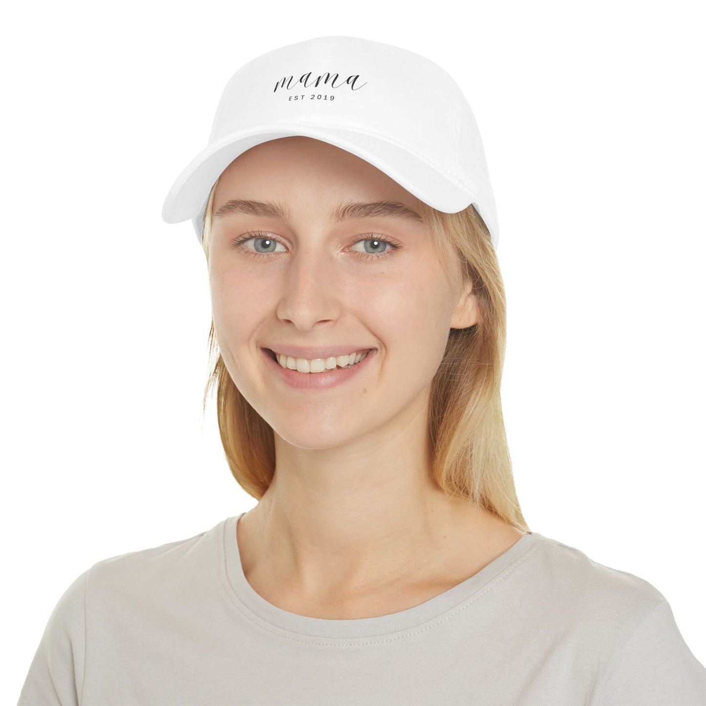 Low Profile Baseball Cap- MAMA EST 2019