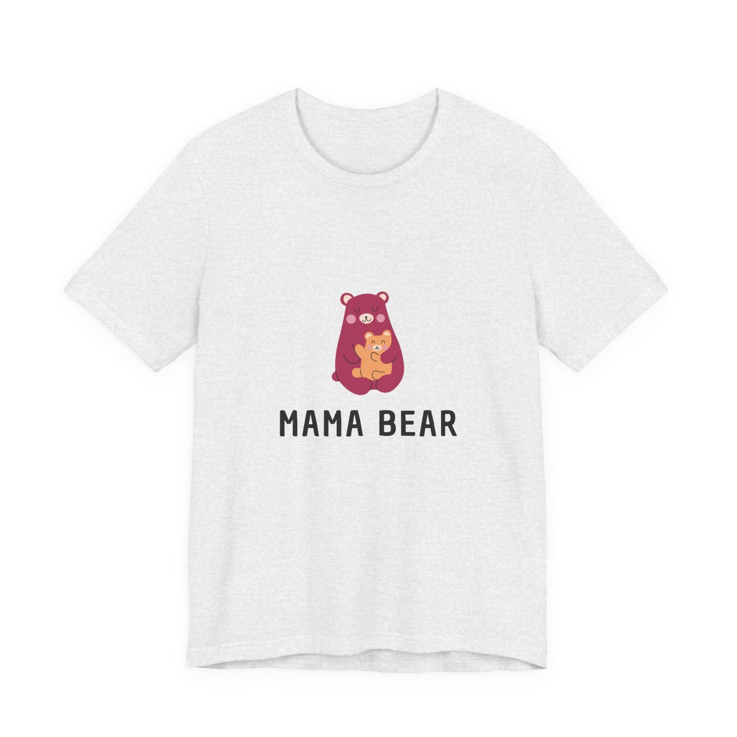 Unisex Jersey Short Sleeve Tee- Pink Mama Bear