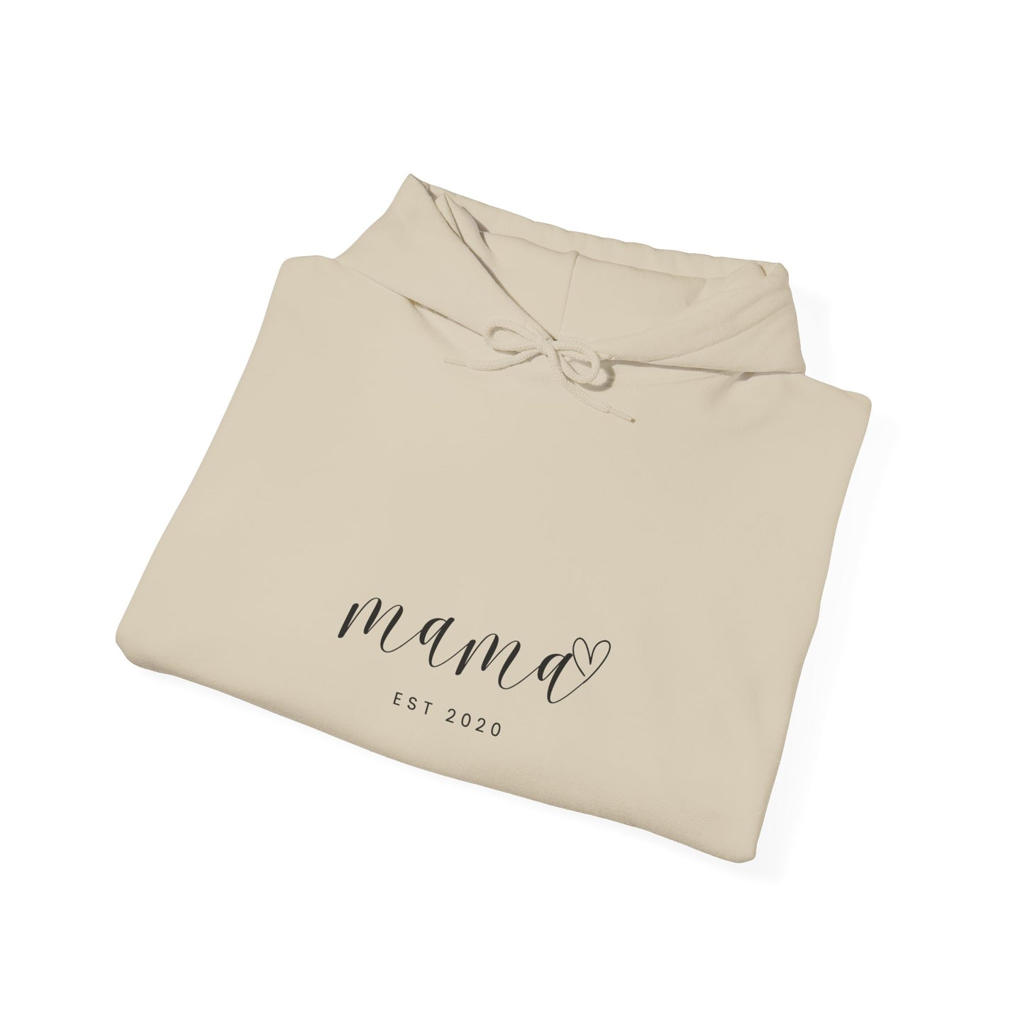 Unisex Hooded Sweatshirt- MAMA EST 2020