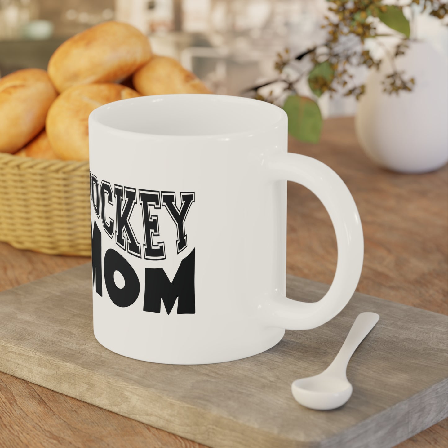 Ceramic Mug- HOCKEY MOM
