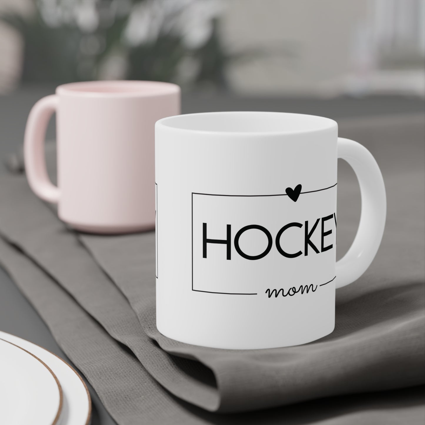 Ceramic Mug- Hockey Mom
