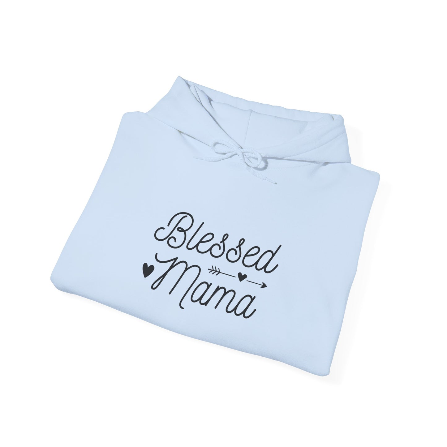 Unisex Hooded Sweatshirt- Blessed Mama