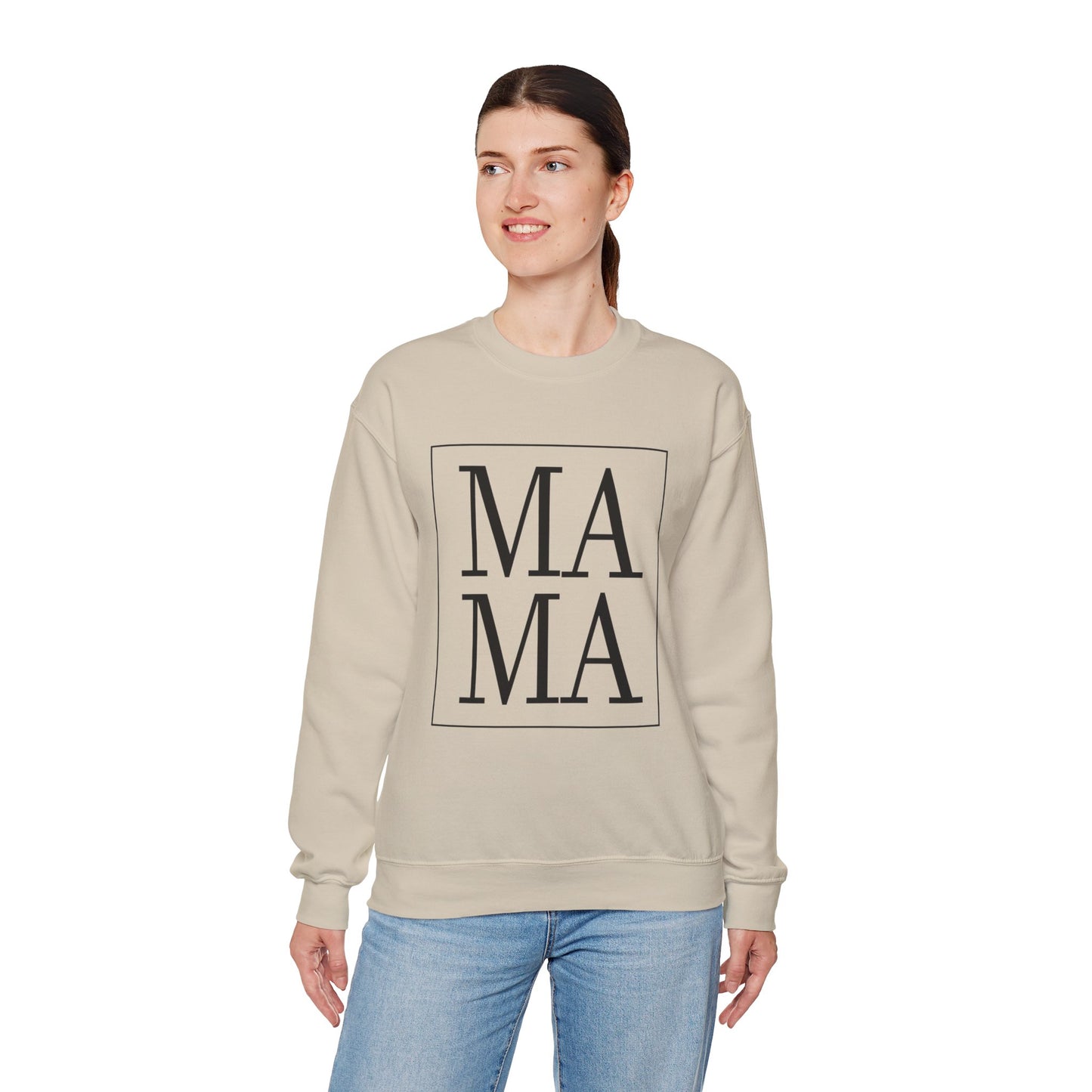 Unisex Sweatshirt with print of MAMA