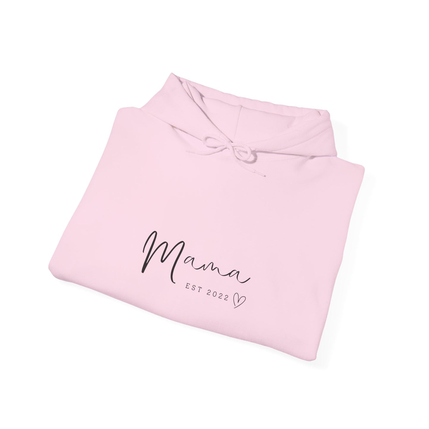 Unisex Hooded Sweatshirt- MAMA EST 2022