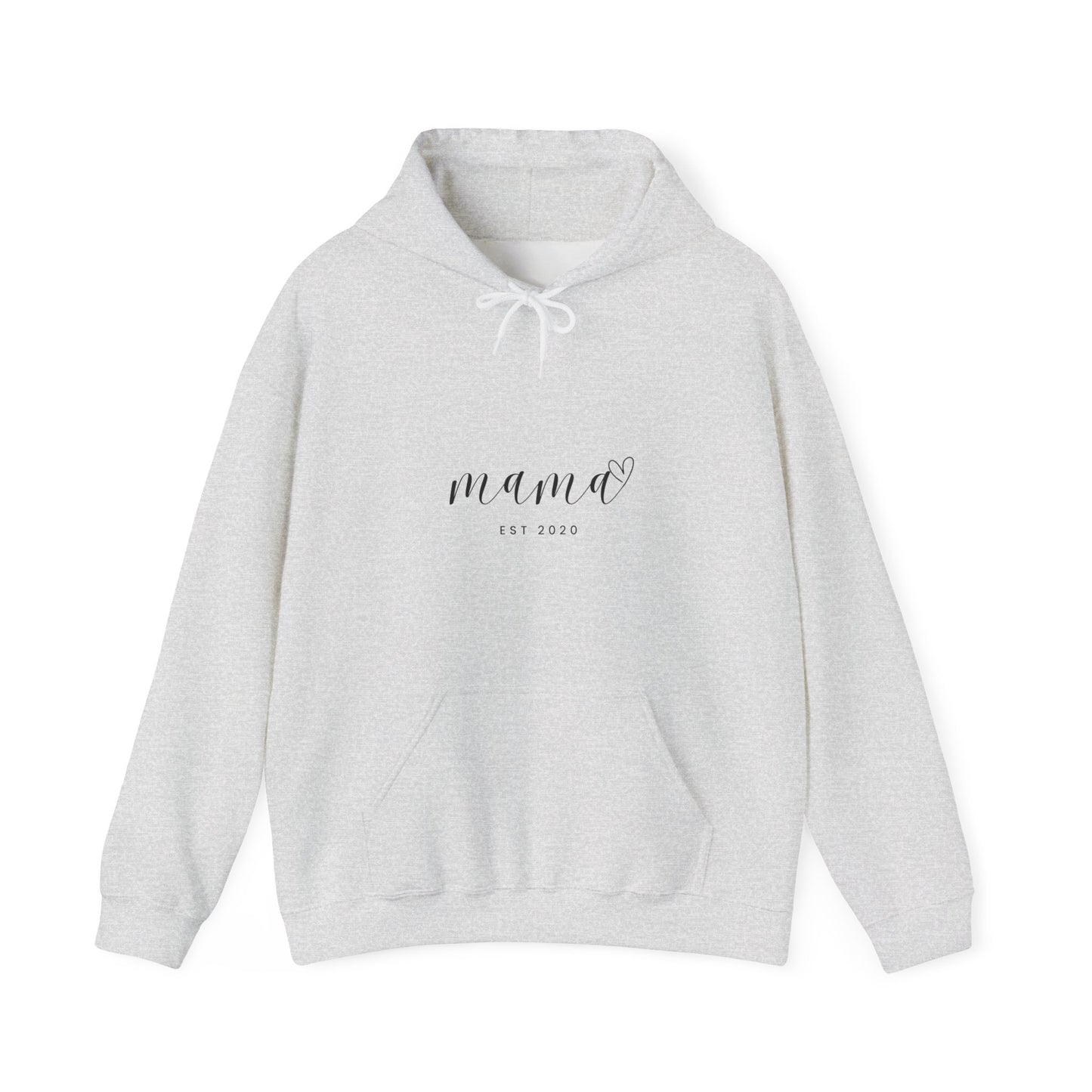 Unisex Hooded Sweatshirt- MAMA EST 2020