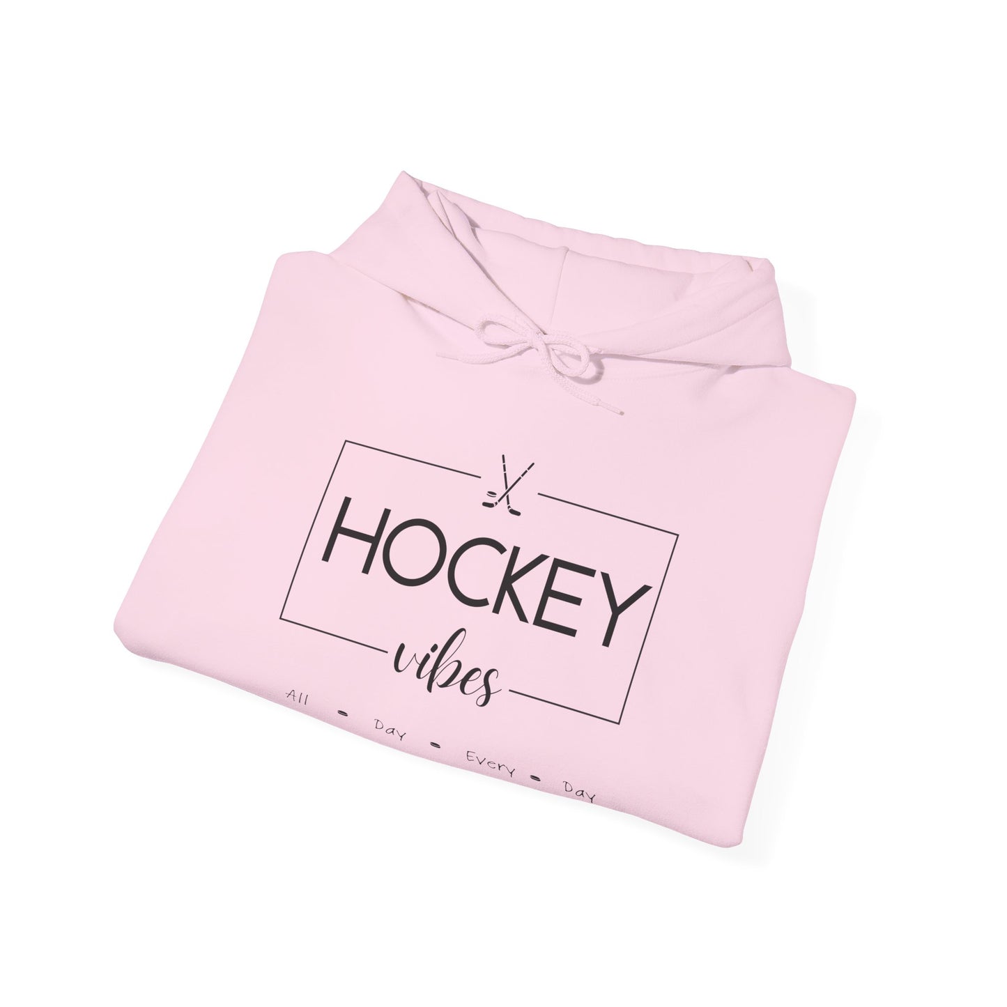 Unisex Hooded Sweatshirt-Hockey Vibes