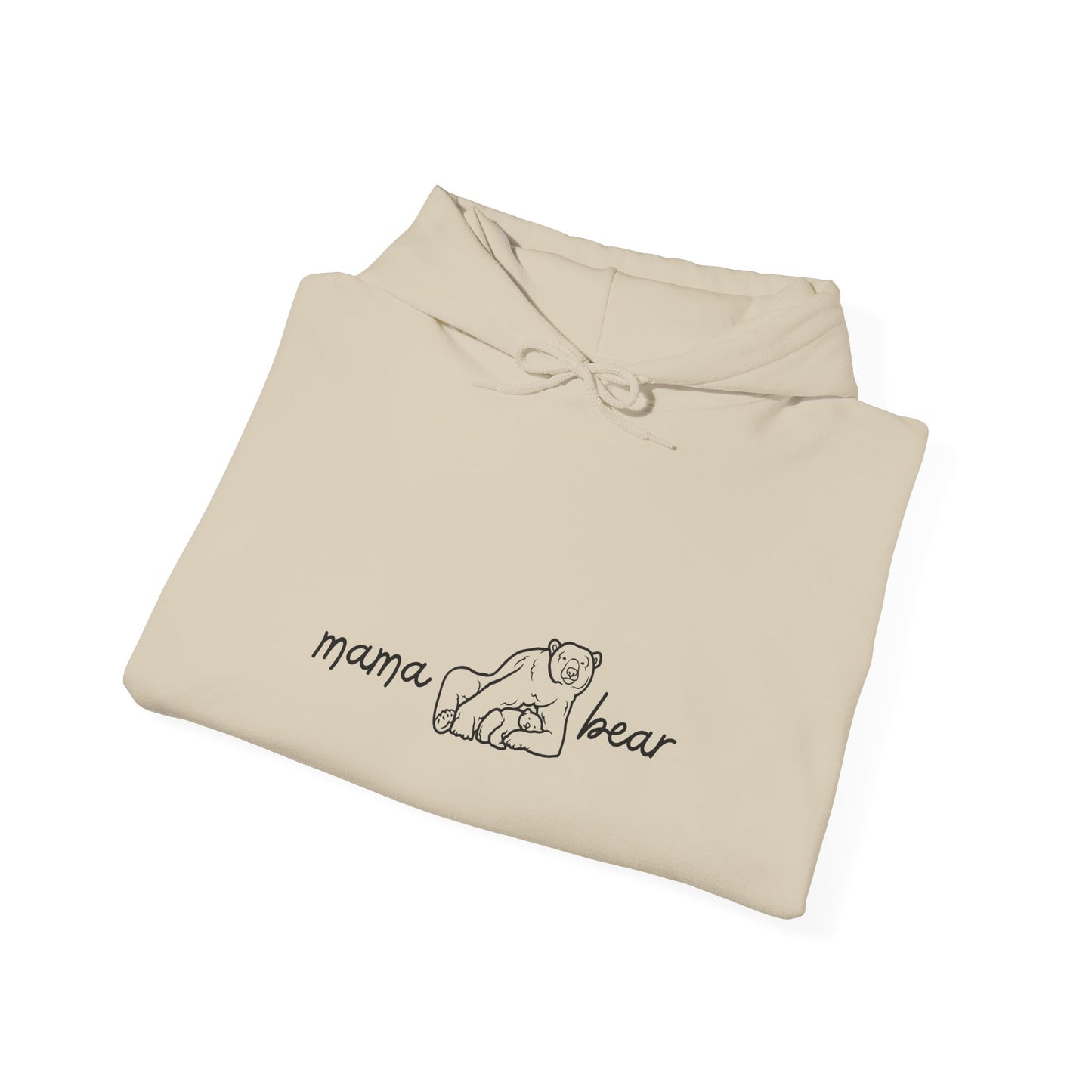 Unisex Hooded Sweatshirt- Mama Bear