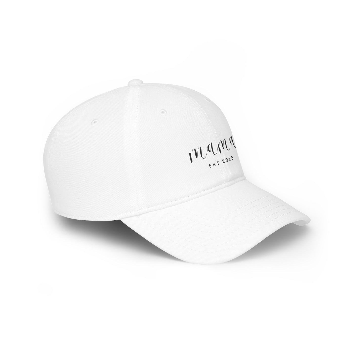 Low Profile Baseball Cap- MAMA EST 2019