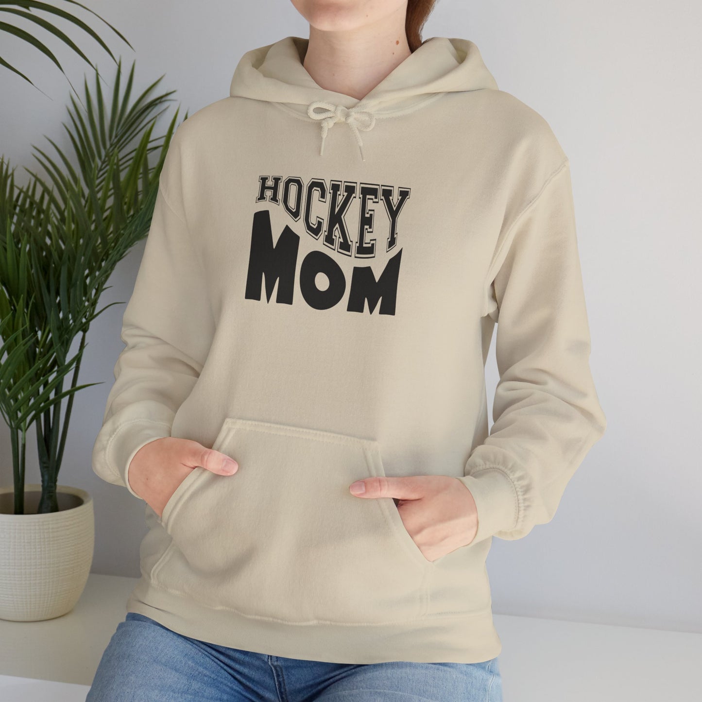 Unisex Hooded Sweatshirt- HOCKEY MOM