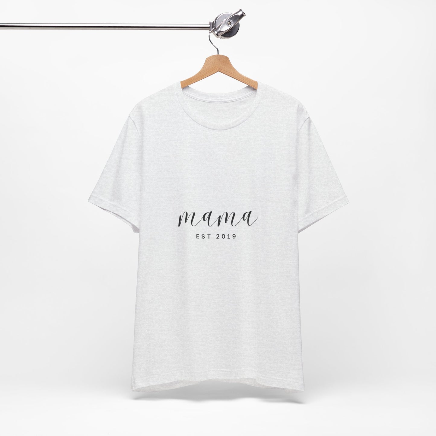 Unisex Jersey Short Sleeve Tee- MAMA EST 2019