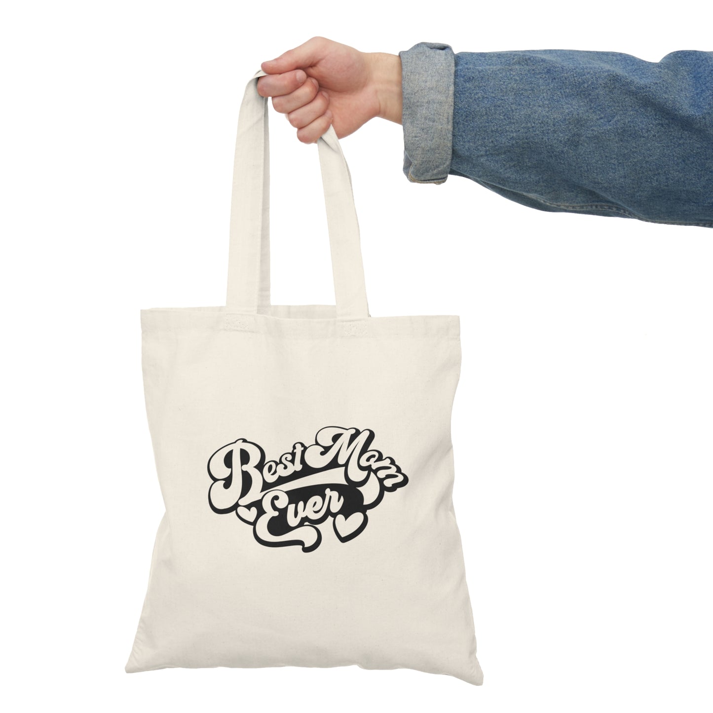 Natural Tote Bag - Best Mom Ever