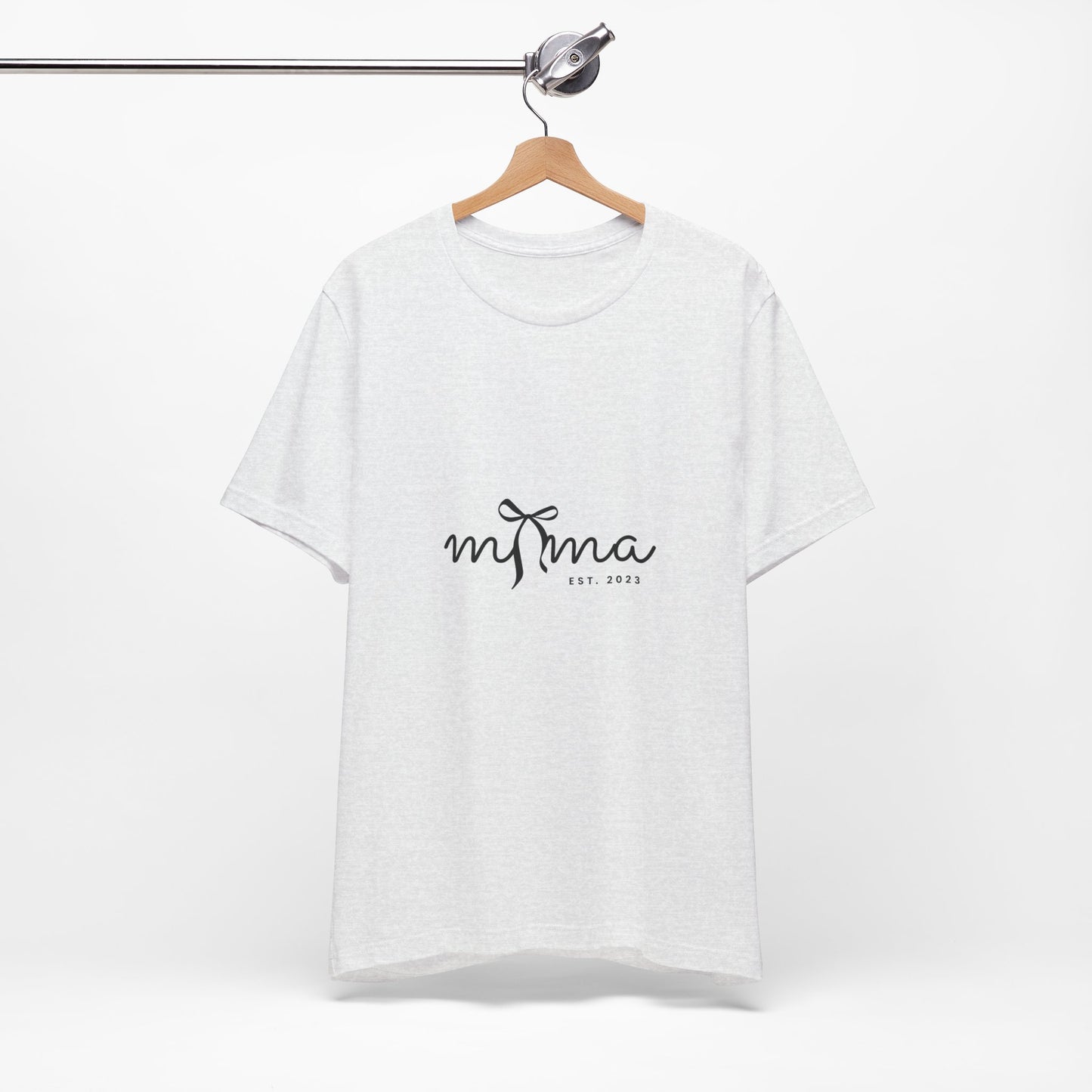 Unisex Jersey Short Sleeve Tee- MAMA EST 2023