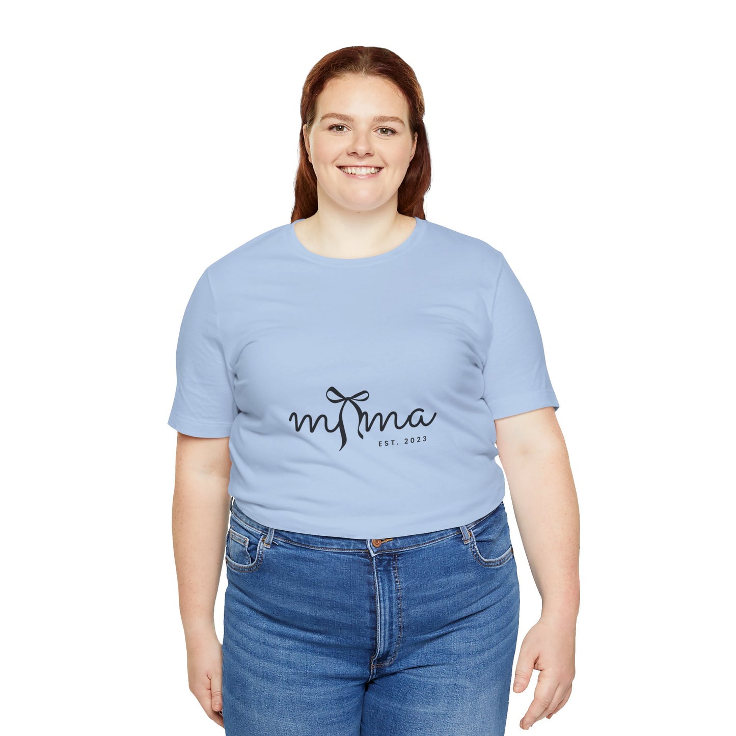 Unisex Jersey Short Sleeve Tee- MAMA EST 2023