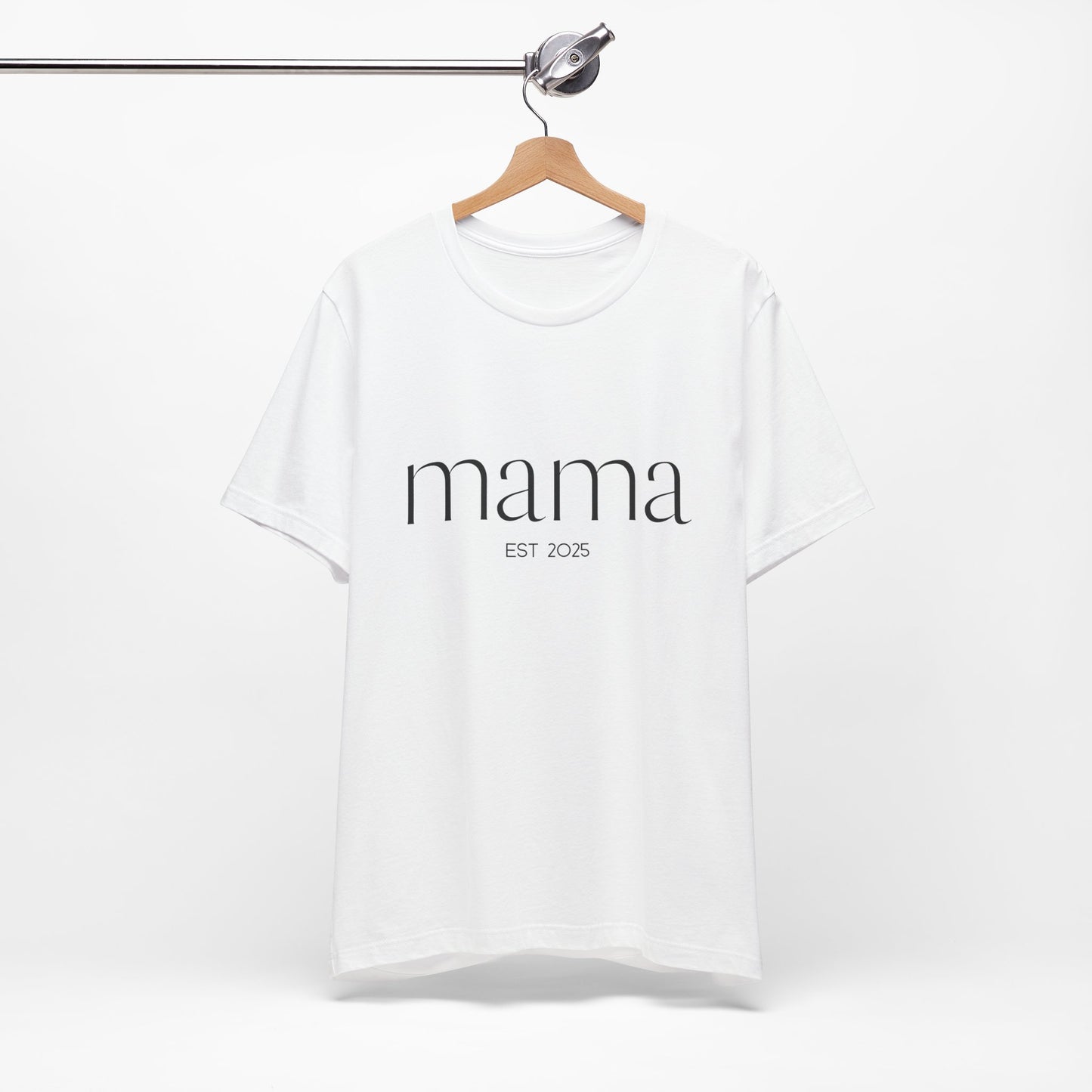 Unisex Jersey Short Sleeve Tee- Mama Est 2025