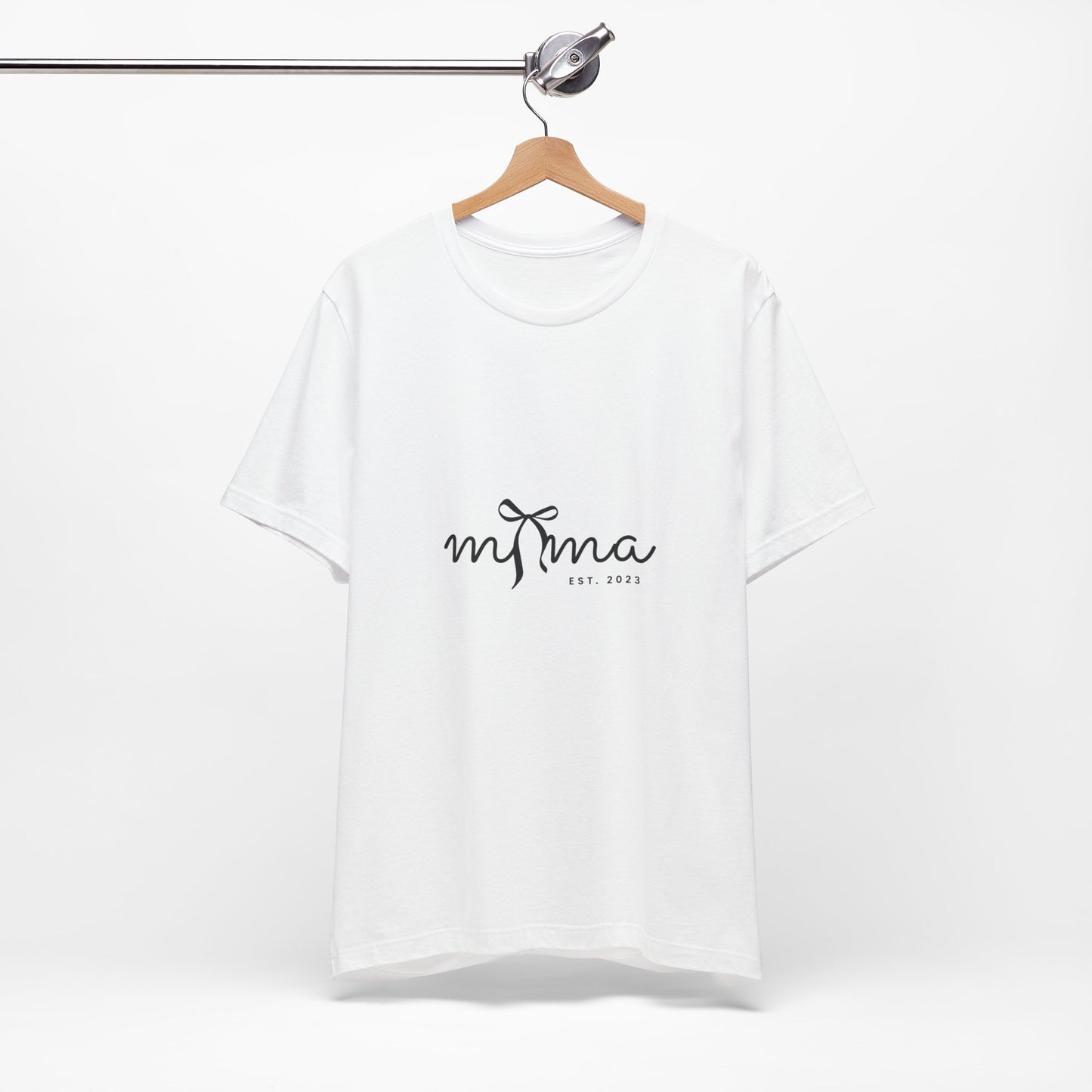 Unisex Jersey Short Sleeve Tee- MAMA EST 2023