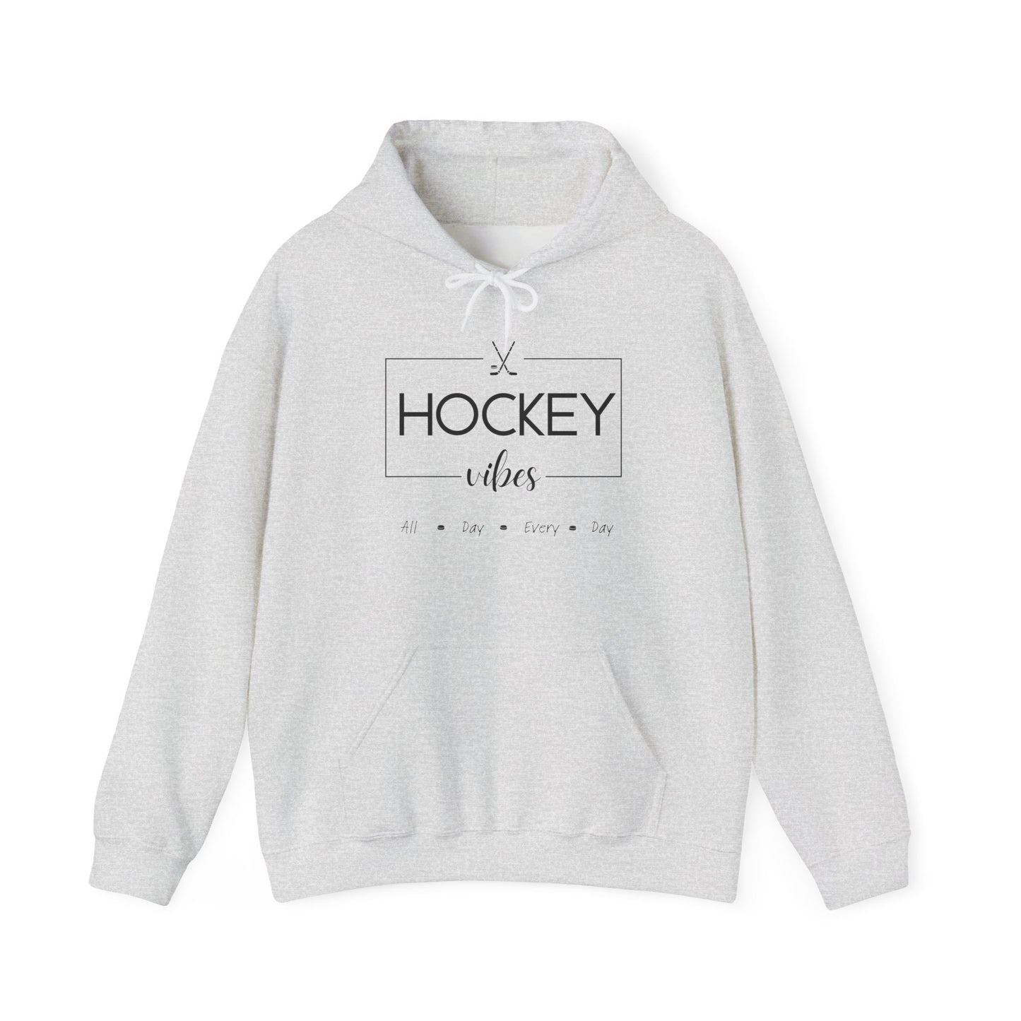 Unisex Hooded Sweatshirt-Hockey Vibes
