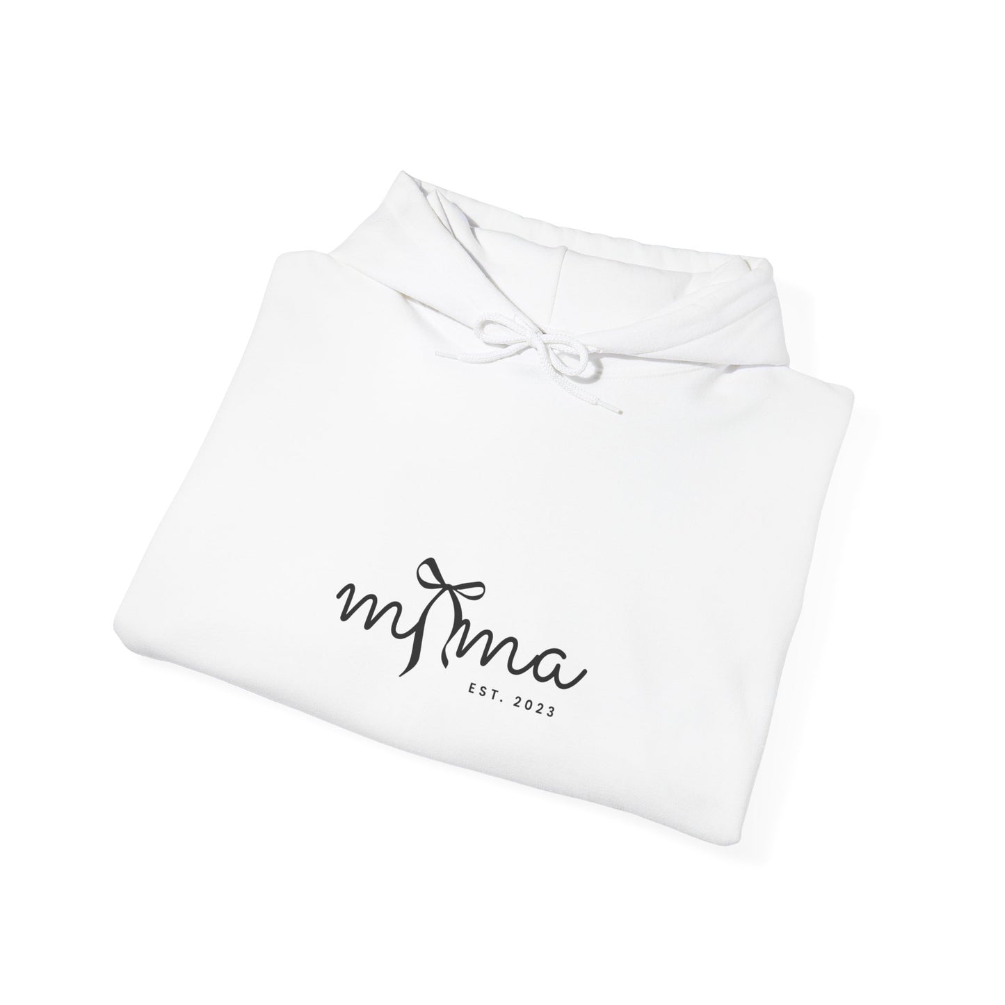 Unisex Hooded Sweatshirt- MAMA EST 2023