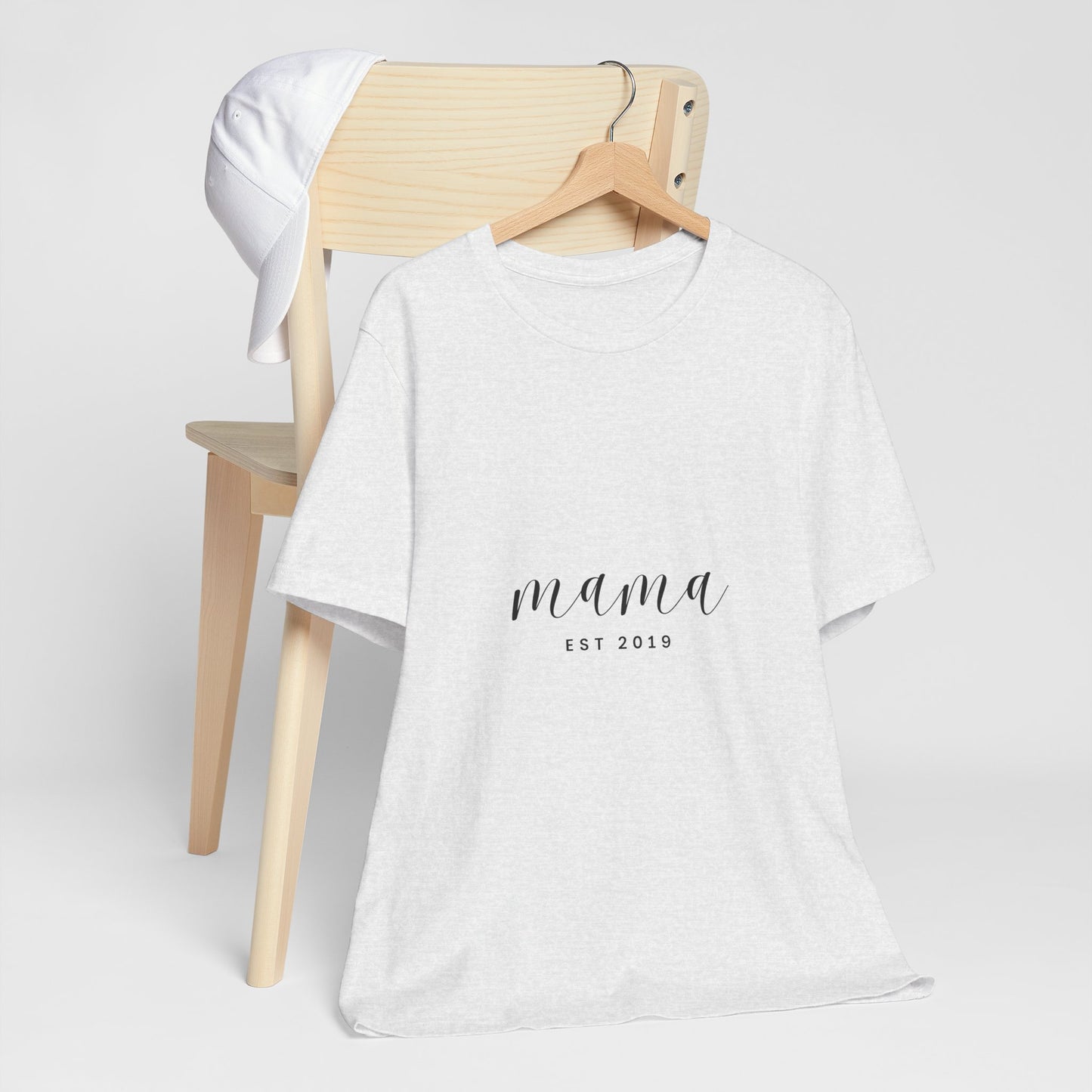 Unisex Jersey Short Sleeve Tee- MAMA EST 2019