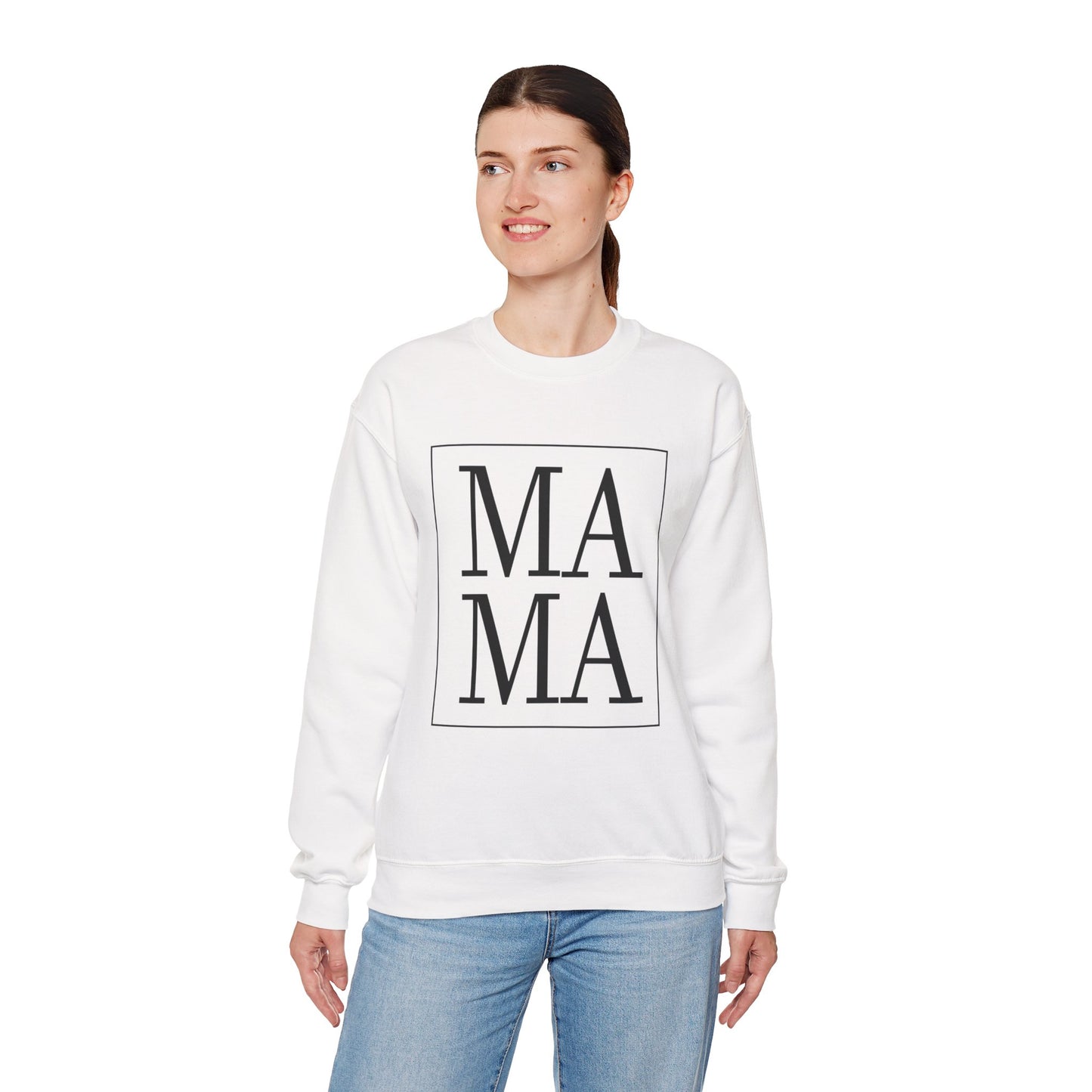 Unisex Sweatshirt with print of MAMA