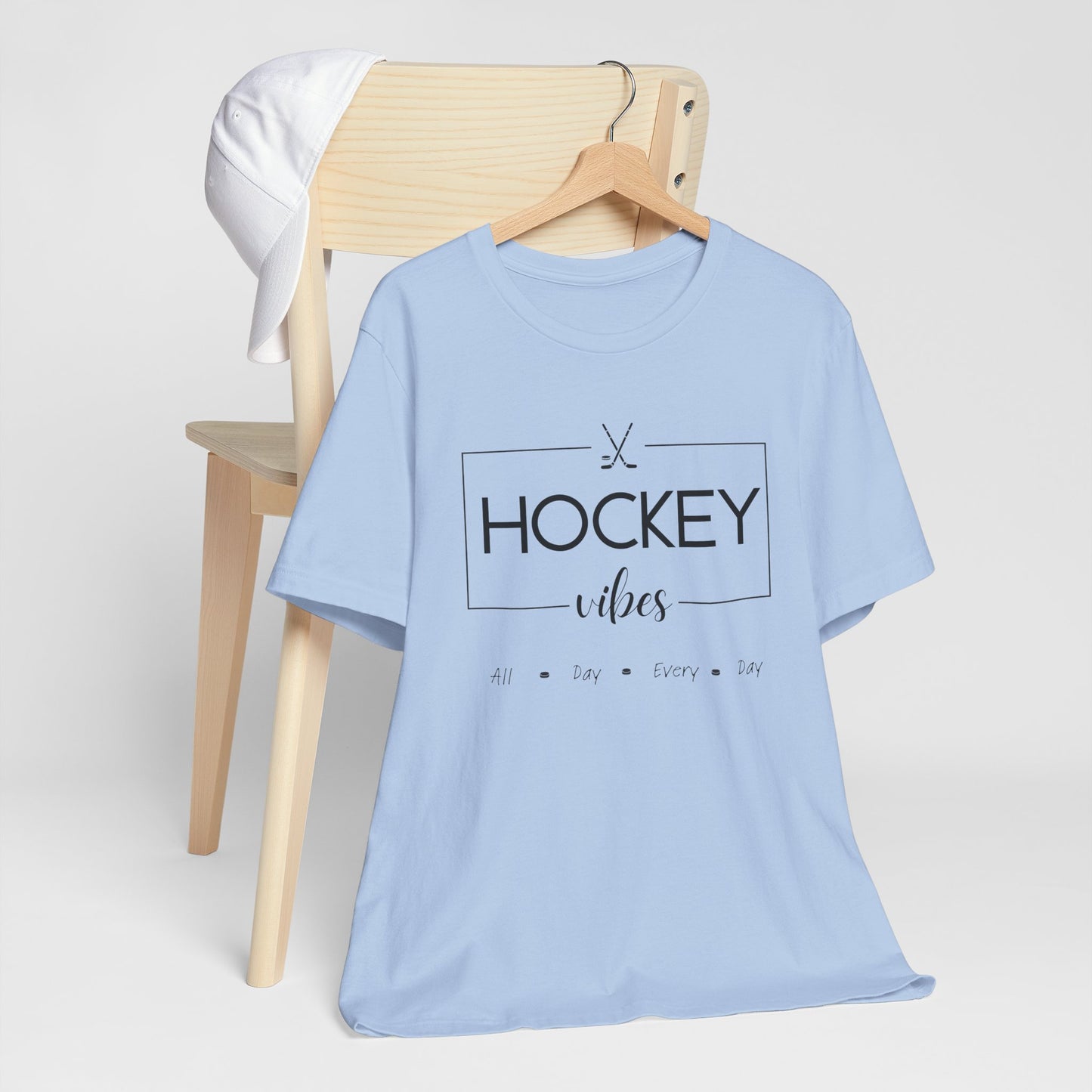 Unisex Jersey Short Sleeve Tee- Hockey Vibes
