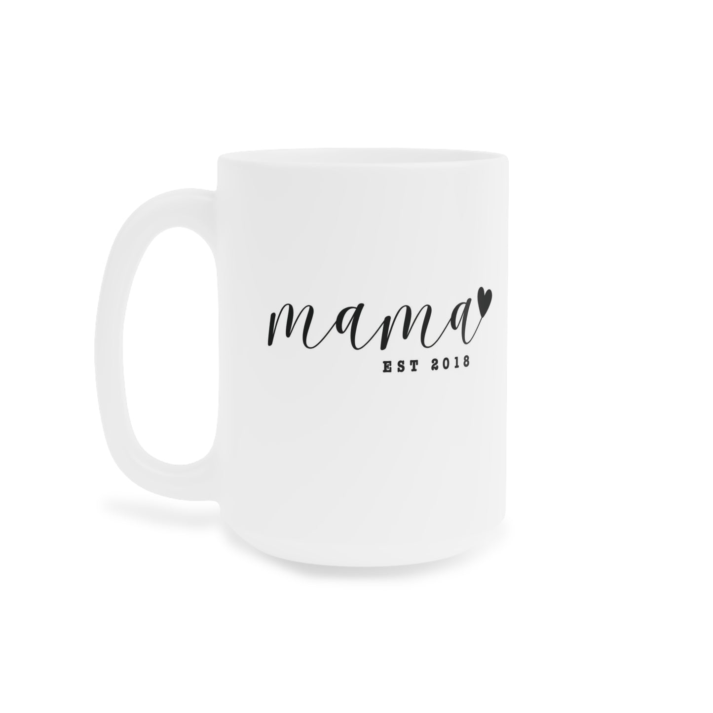 Ceramic Mug- MAMA EST 2018