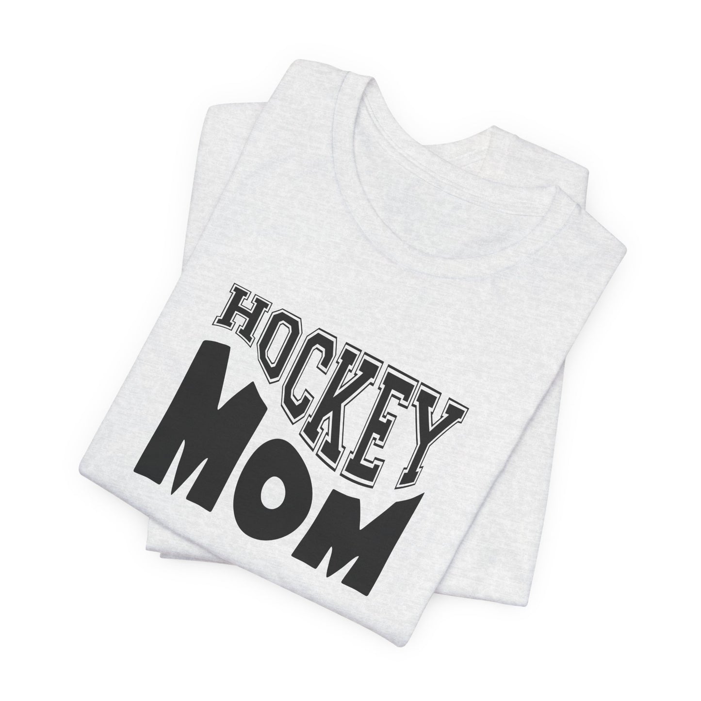 Unisex Jersey Short Sleeve Tee- HOCKEY MOM