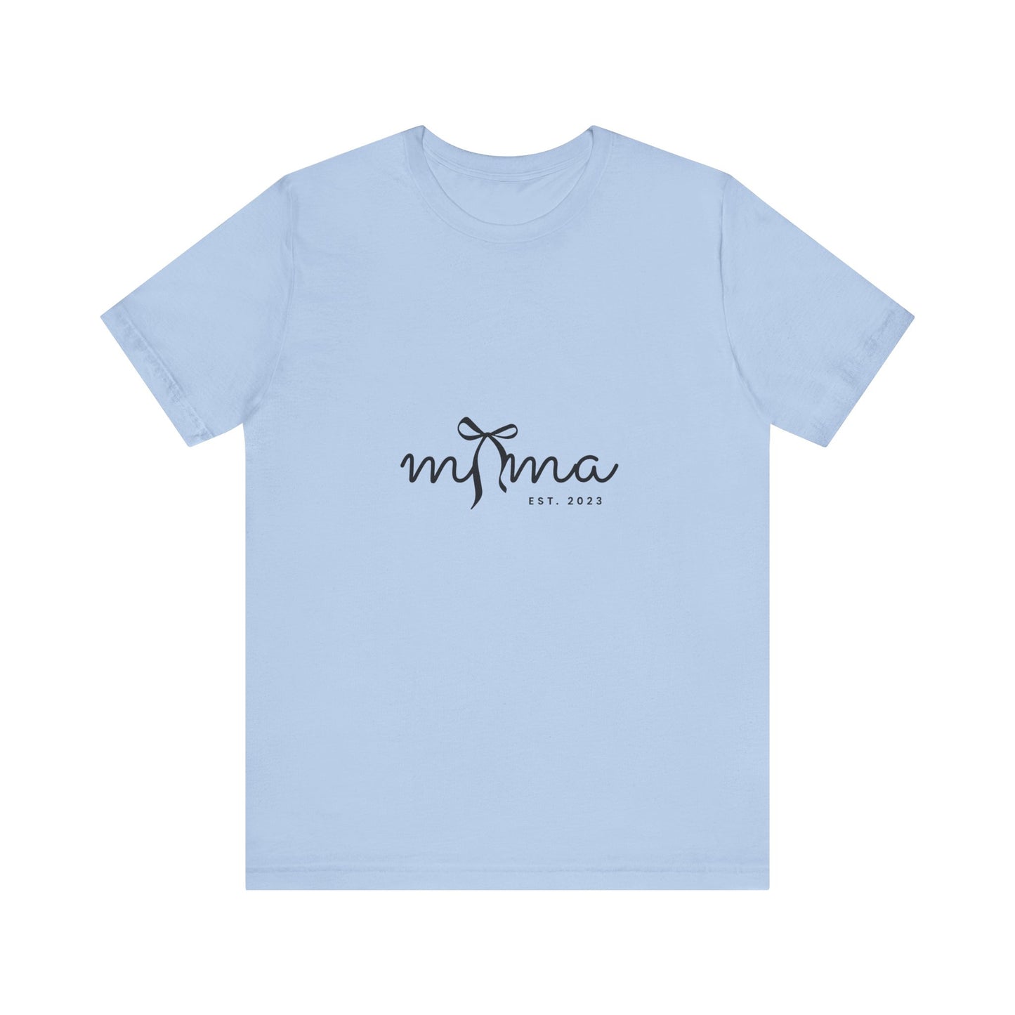 Unisex Jersey Short Sleeve Tee- MAMA EST 2023