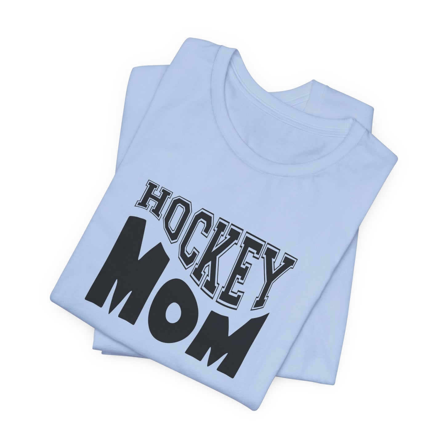Unisex Jersey Short Sleeve Tee- HOCKEY MOM