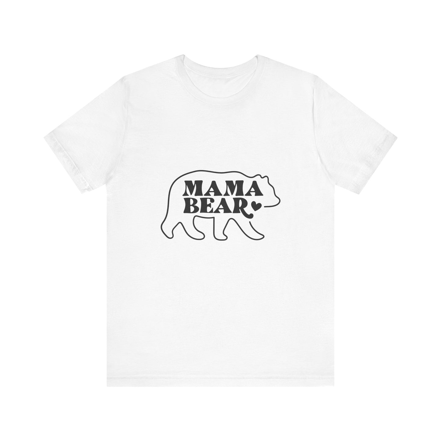 Unisex Jersey Short Sleeve Tee- Mama-bear Print