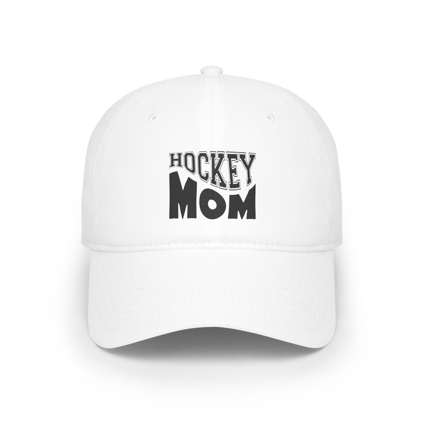 Low Profile Baseball Cap- HOCKEY MOM