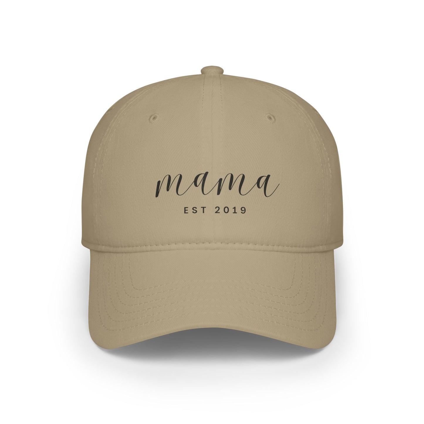 Low Profile Baseball Cap- MAMA EST 2019