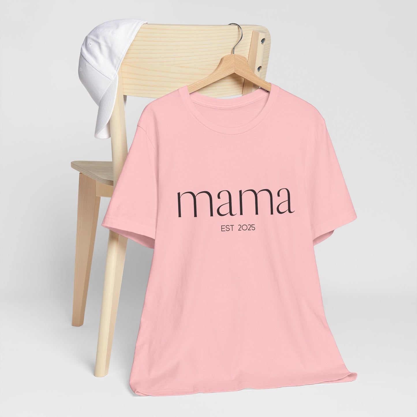 Unisex Jersey Short Sleeve Tee- Mama Est 2025