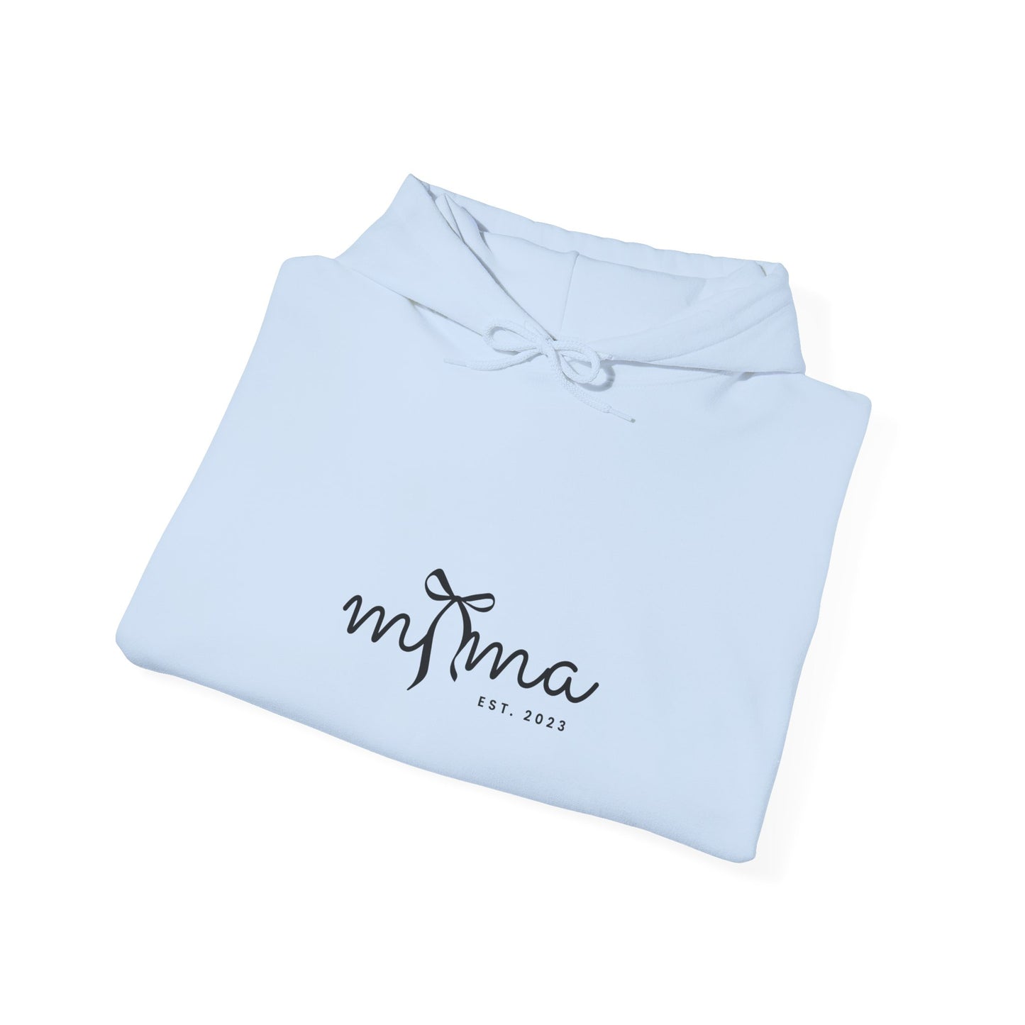 Unisex Hooded Sweatshirt- MAMA EST 2023