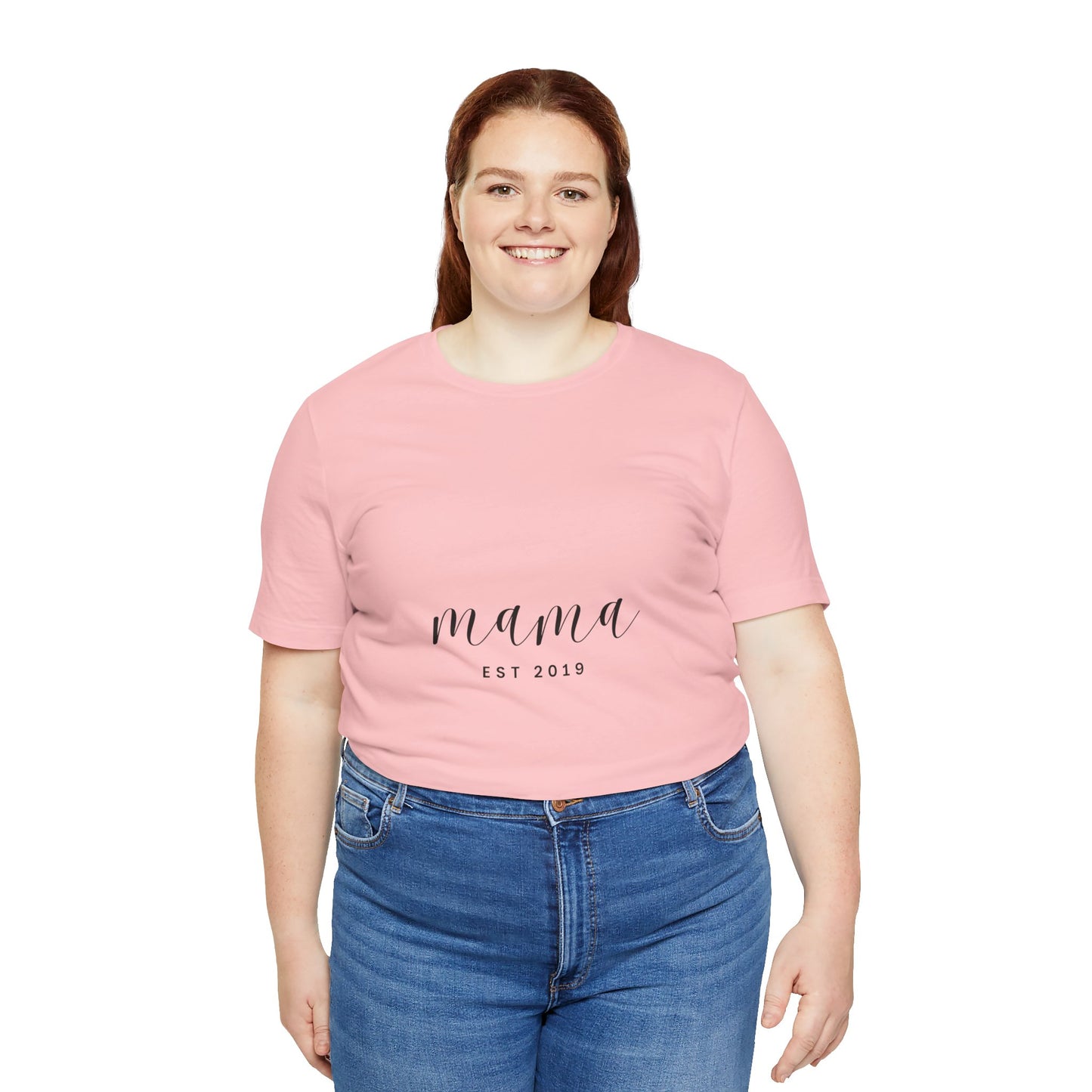 Unisex Jersey Short Sleeve Tee- MAMA EST 2019