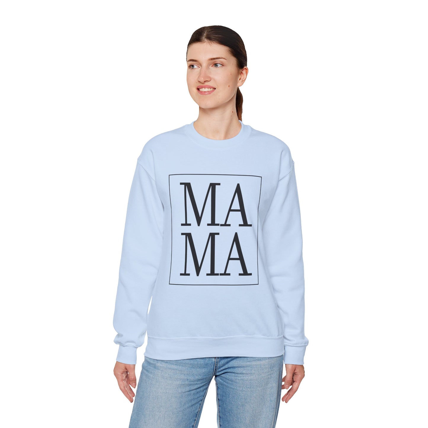 Unisex Sweatshirt with print of MAMA