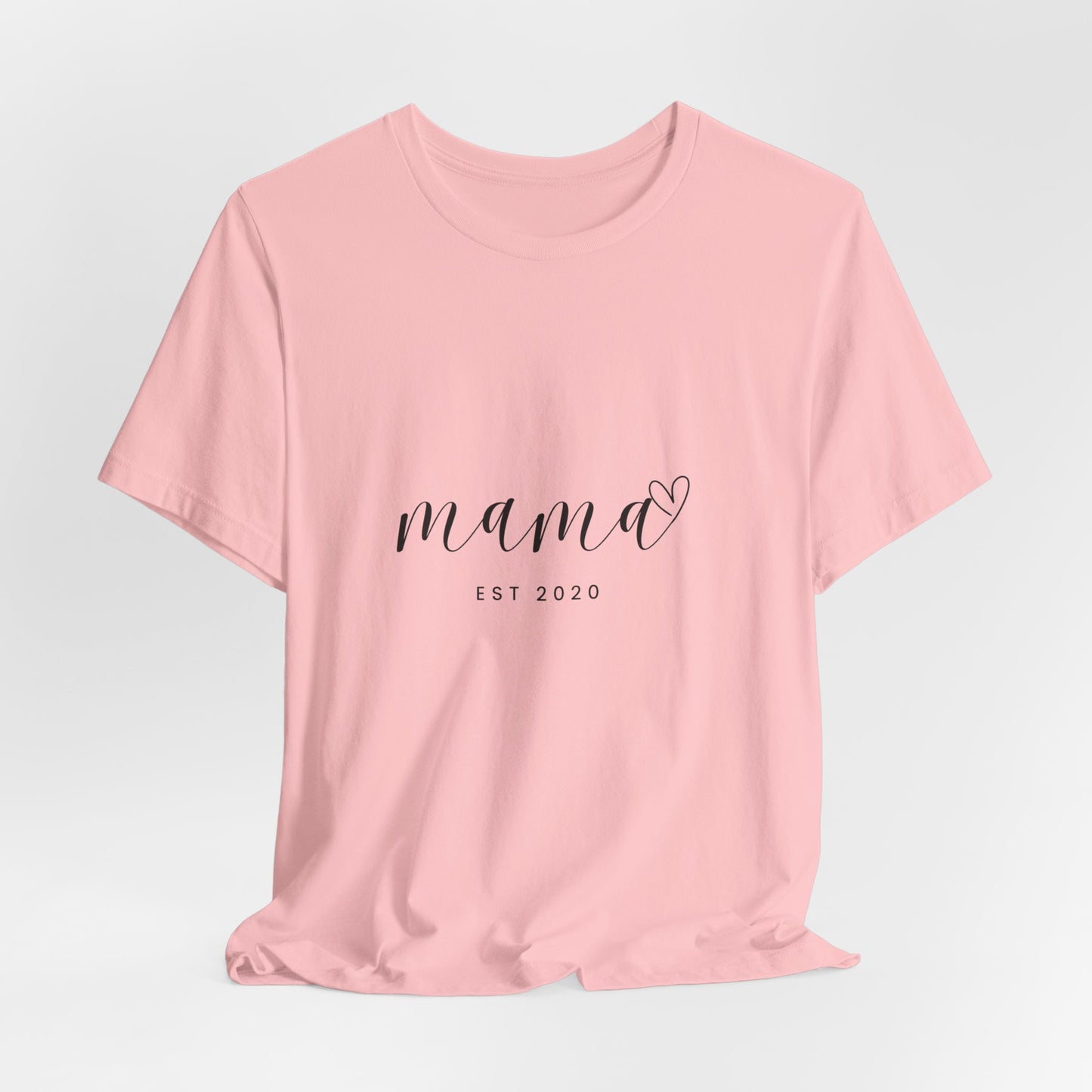 Unisex Jersey Short Sleeve Tee- MAMA EST 2020
