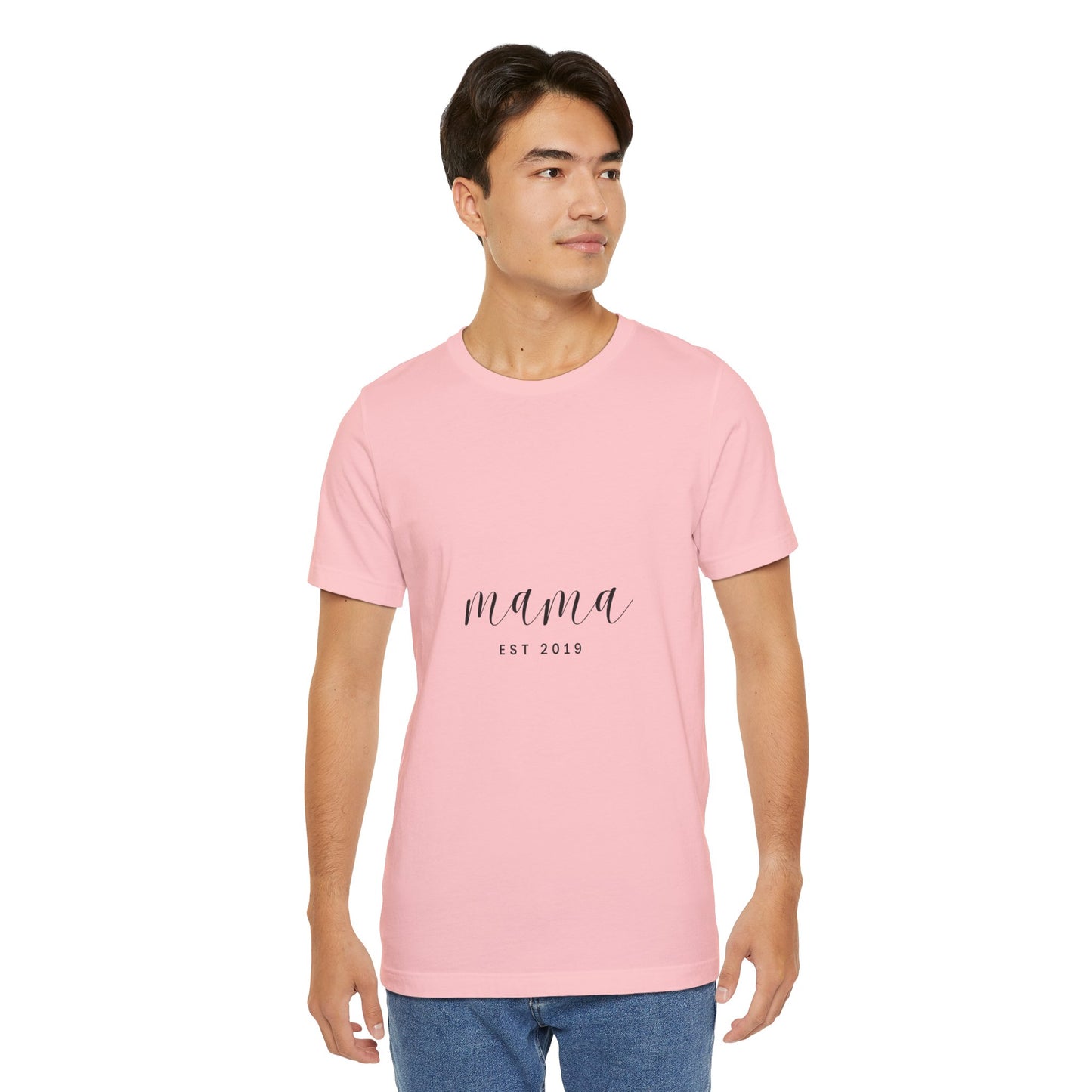 Unisex Jersey Short Sleeve Tee- MAMA EST 2019