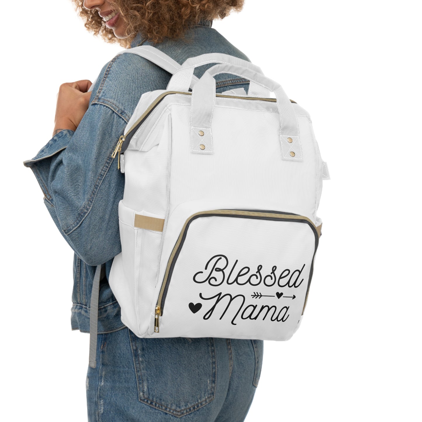 Diaper Backpack- Blessed Mama