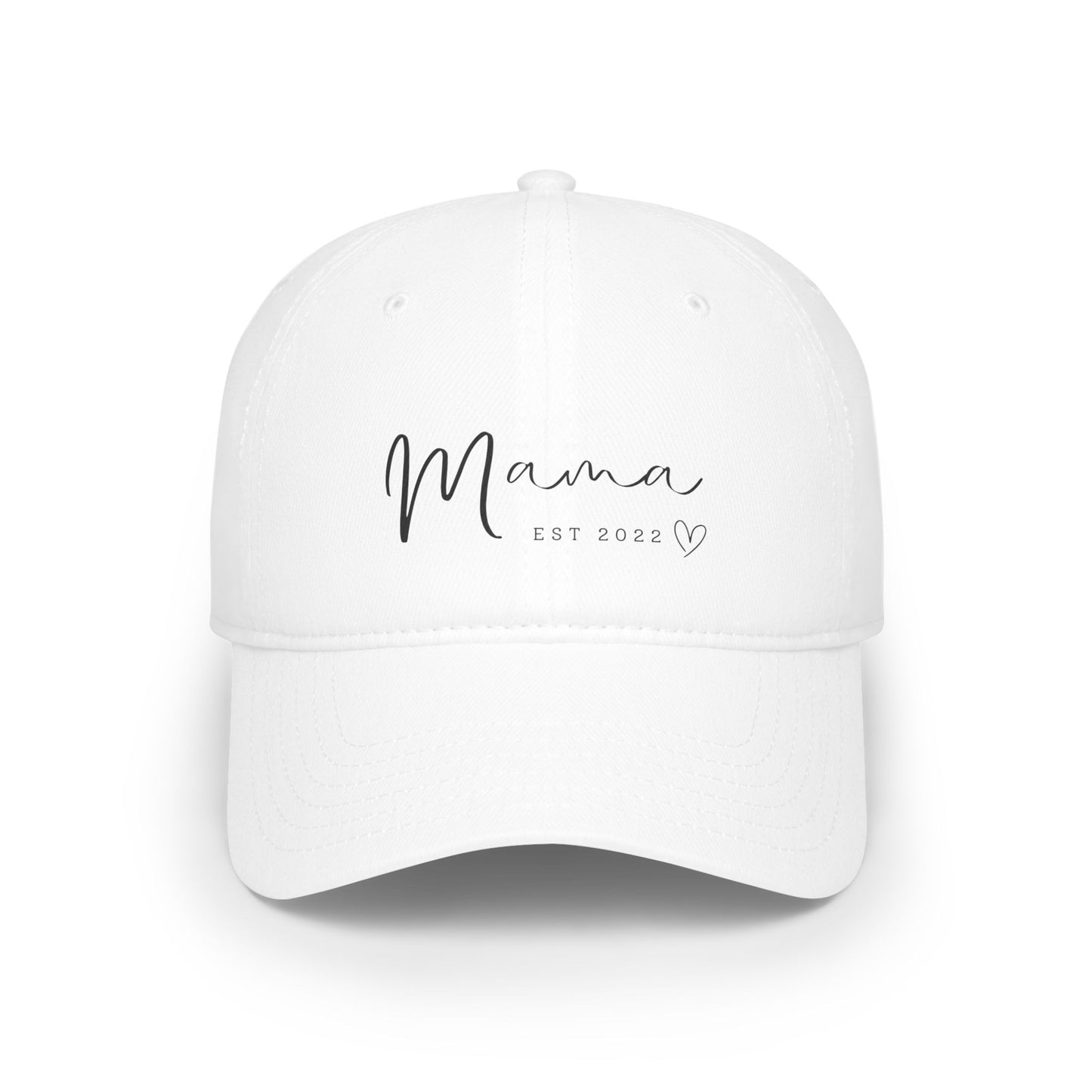 Low Profile Baseball Cap- MAMA EST 2022